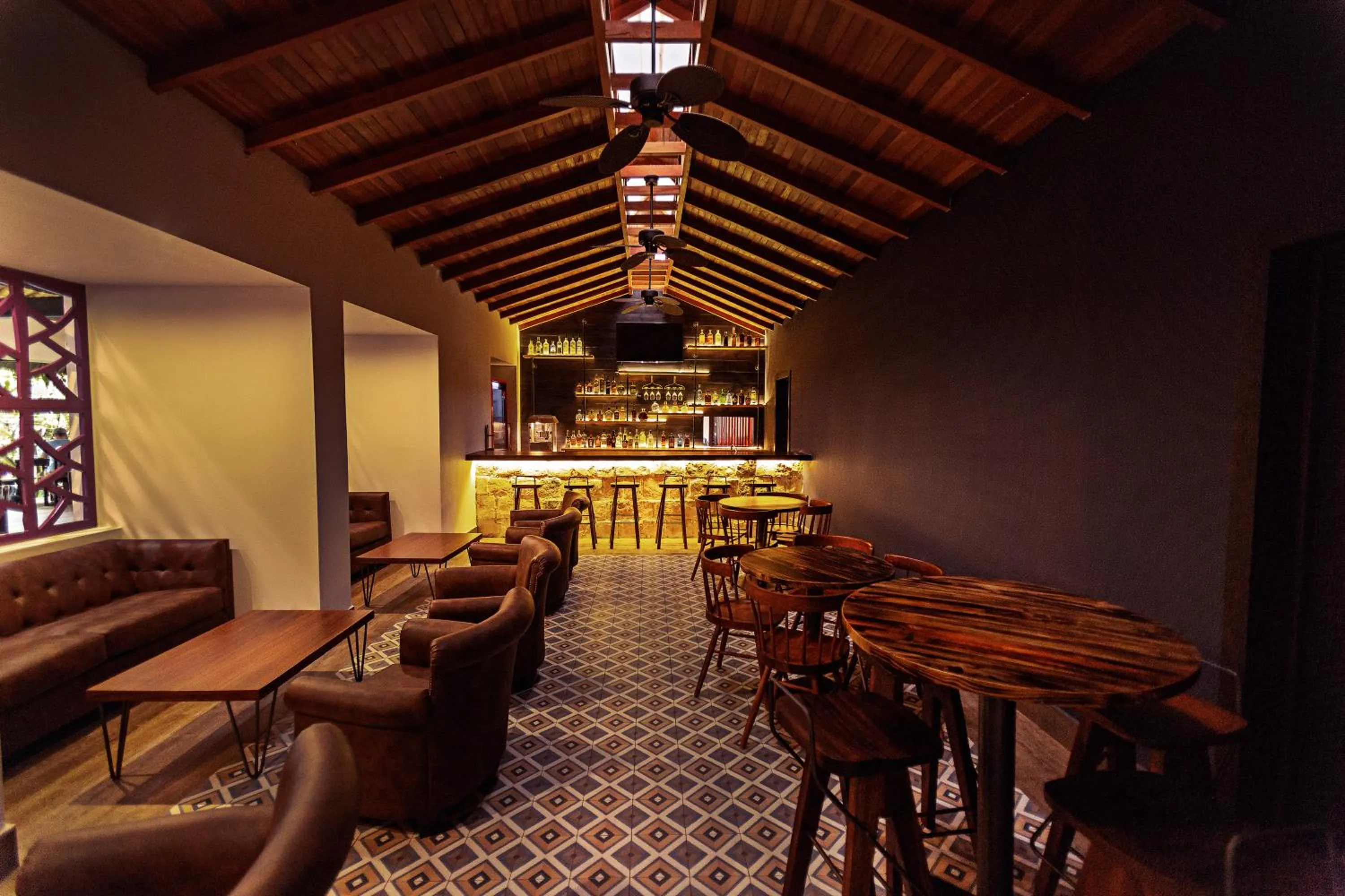 Drinks in Hotel Jungle Lodge Tikal