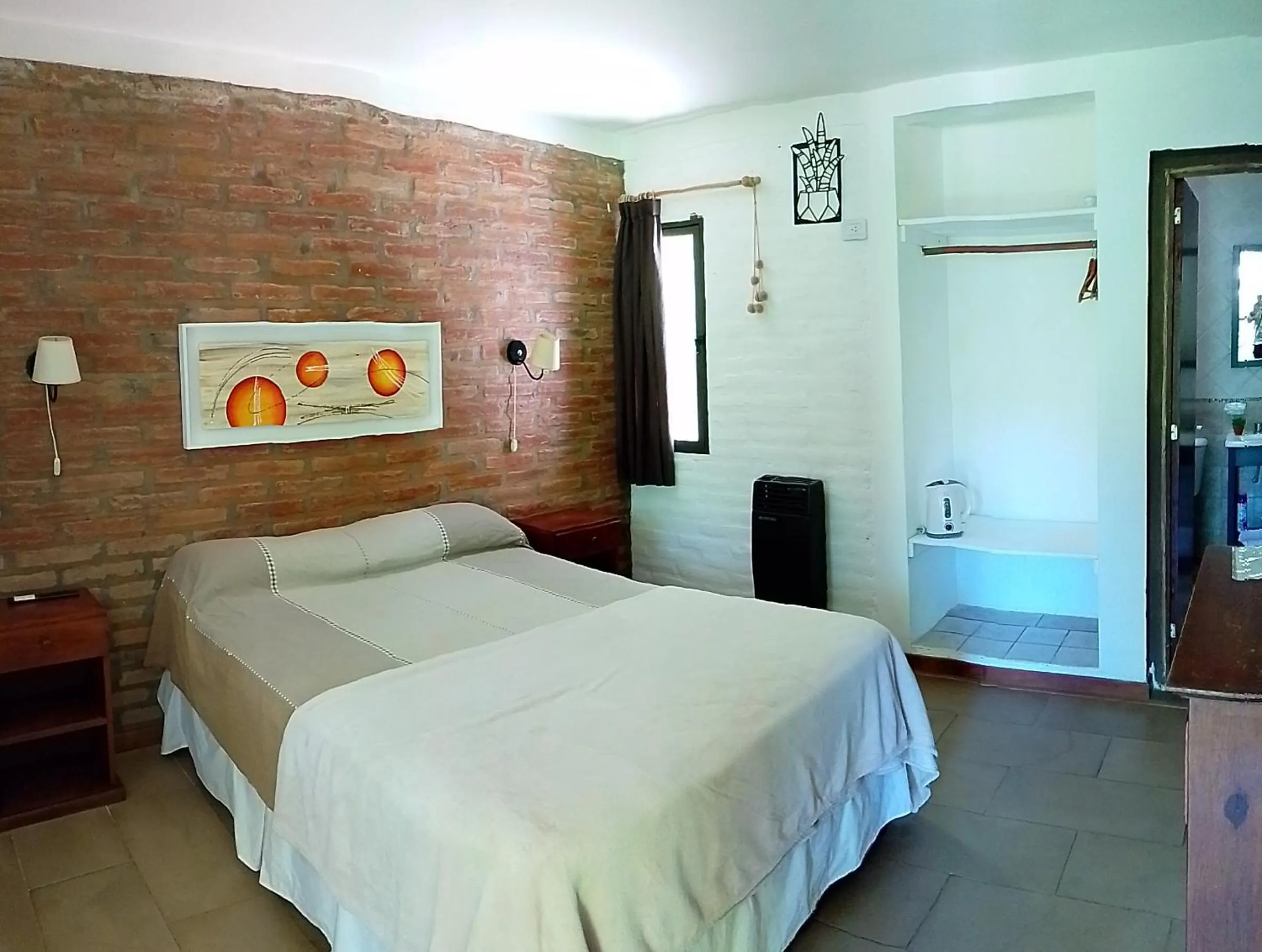 Decorative detail, Bed in Portal del Río Posada