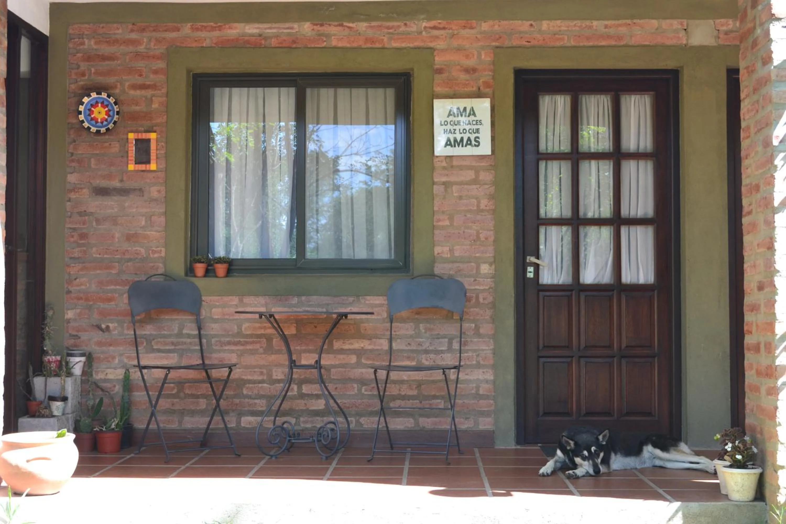 Patio in Portal del Río Posada