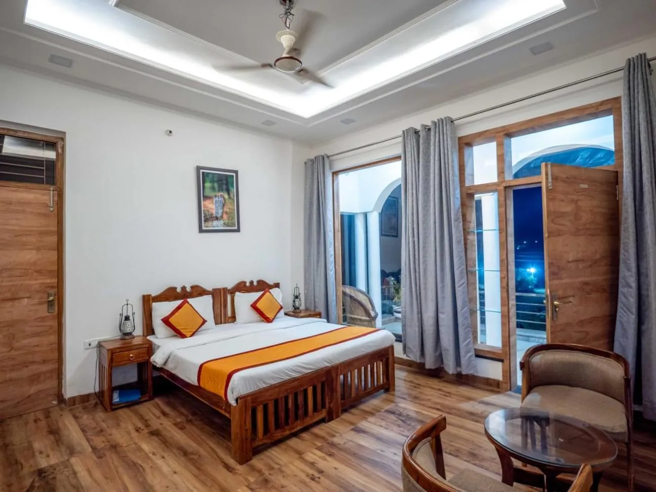 Bedroom, Bed in Ranthambore Jalsa