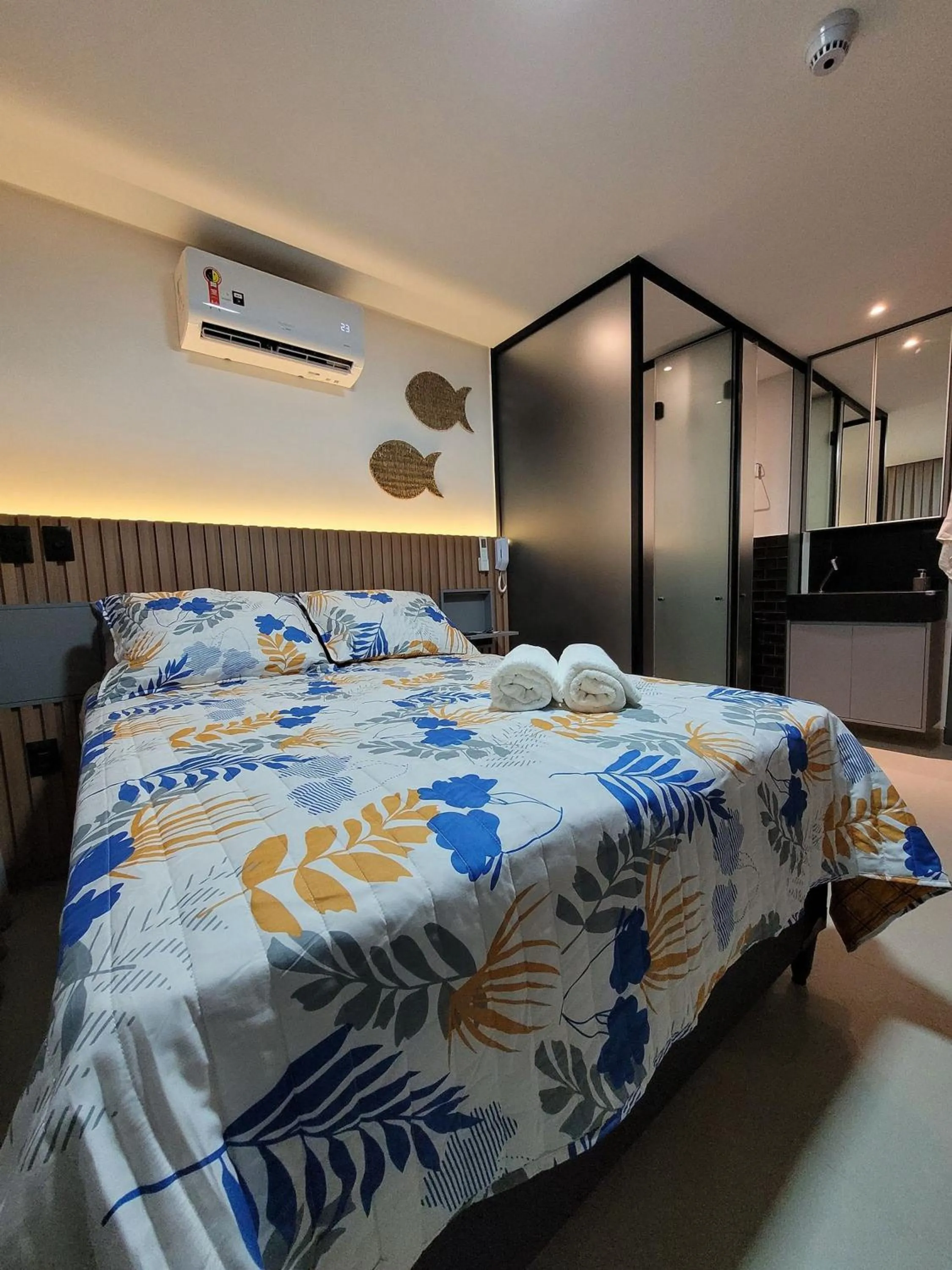 Bed in Studio Aconchegante no Bessa