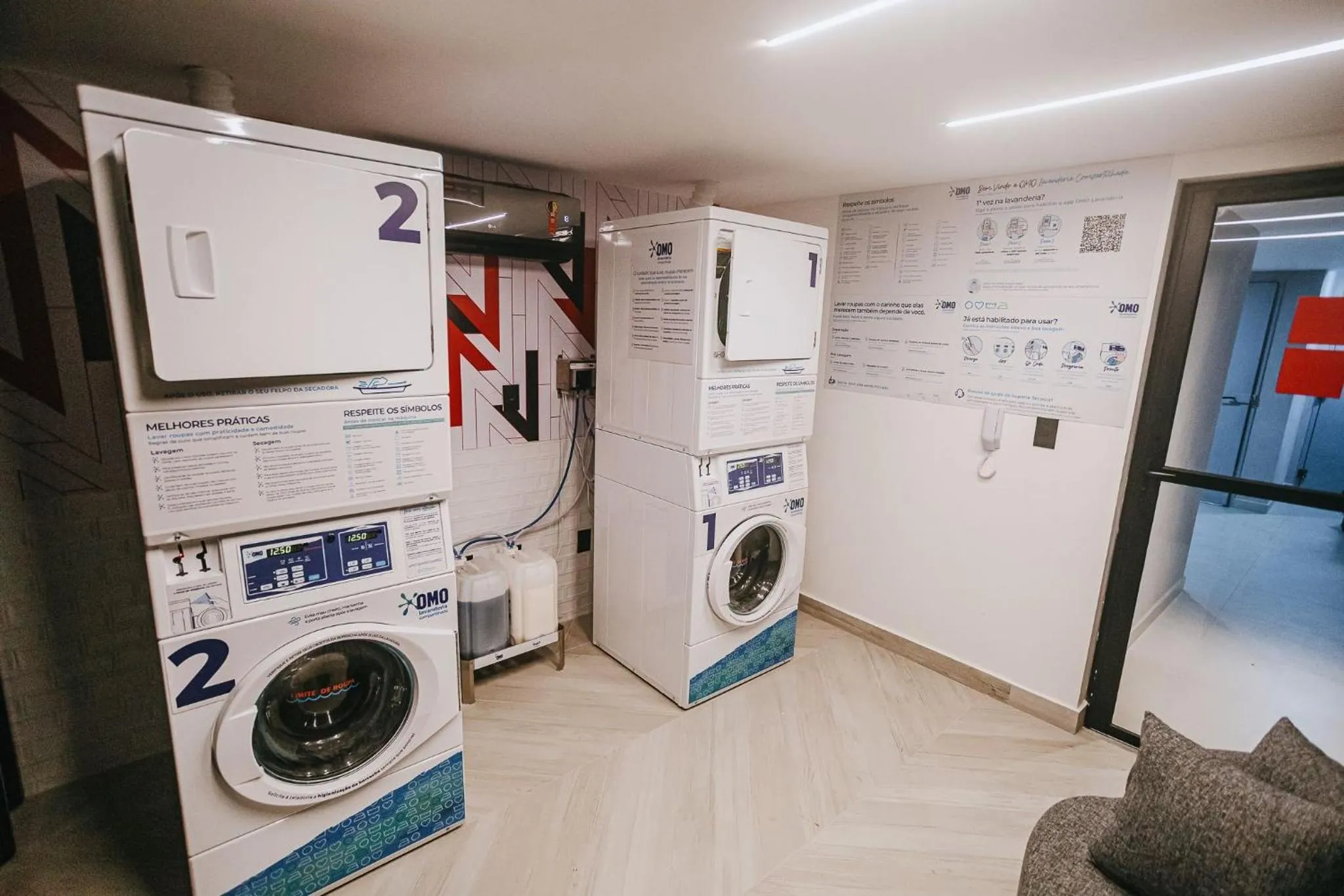 Area and facilities in Studio Aconchegante no Bessa