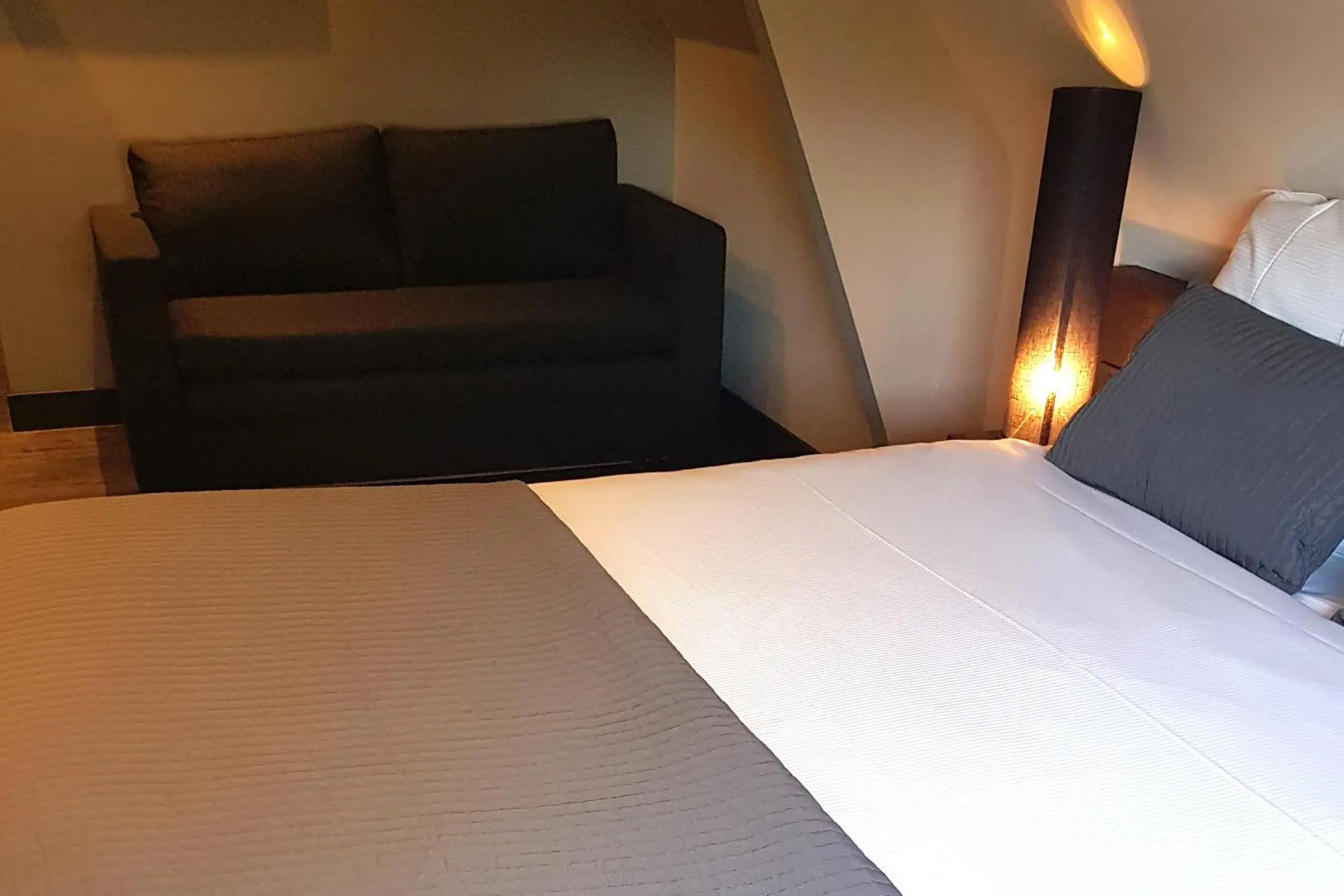 Bedroom, Bed in Fletcher Boutique Hotel Duinoord Bedroom, Bed in Fletcher Boutique Hotel Duinoord