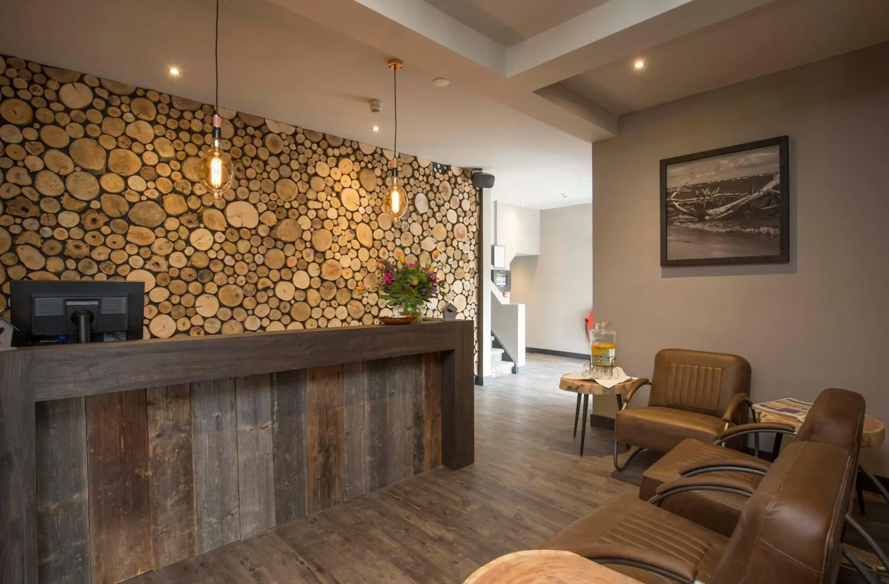 Lobby or reception in Fletcher Boutique Hotel Duinoord Lobby or reception in Fletcher Boutique Hotel Duinoord