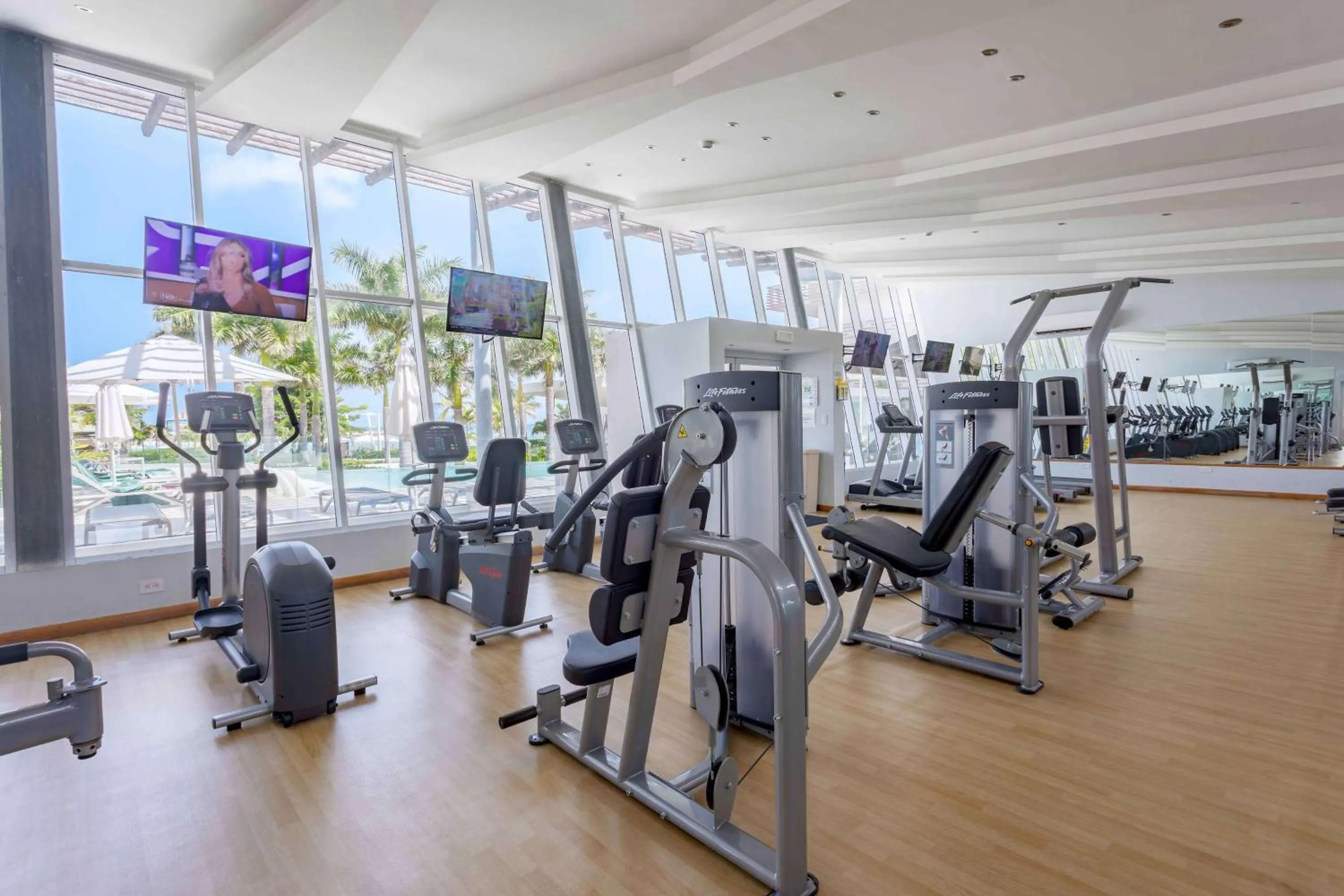 Fitness centre/facilities in Sonesta Ocean Point Resort- All Inclusive - Adults Only