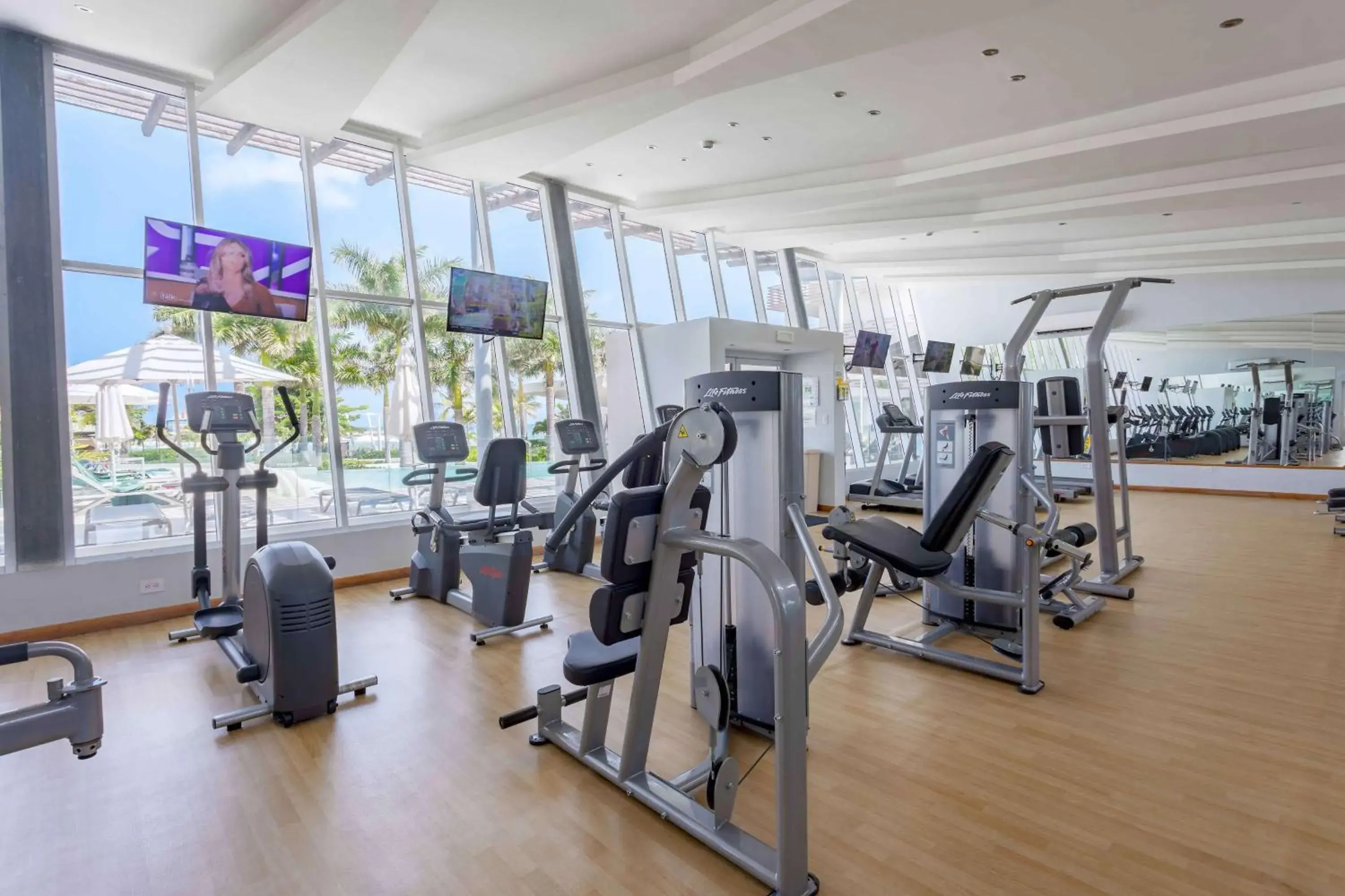 Fitness centre/facilities in Sonesta Ocean Point Resort- All Inclusive - Adults Only Fitness centre/facilities in Sonesta Ocean Point Resort- All Inclusive - Adults Only