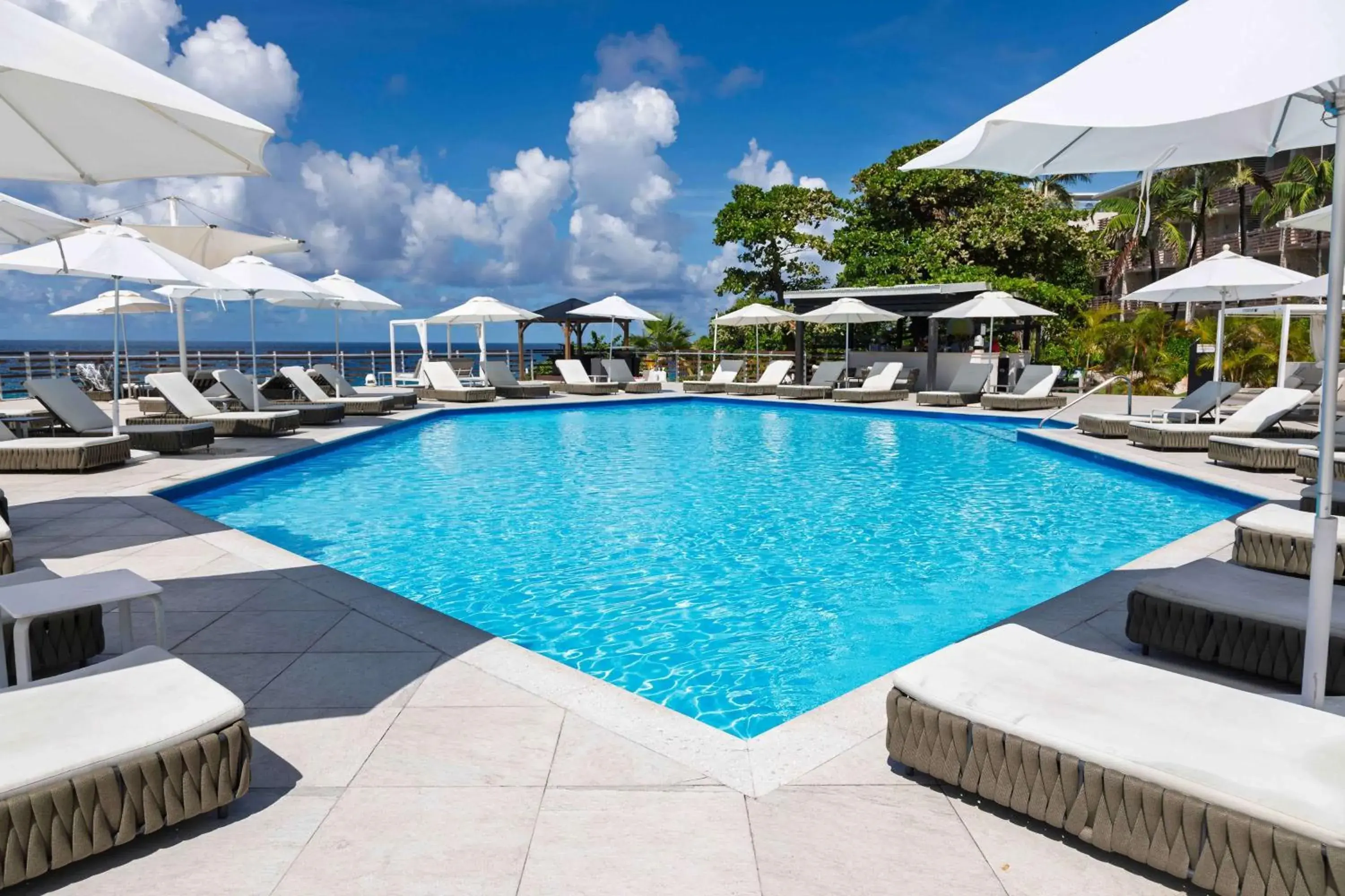 Pool view in Sonesta Ocean Point Resort- All Inclusive - Adults Only Pool view in Sonesta Ocean Point Resort- All Inclusive - Adults Only