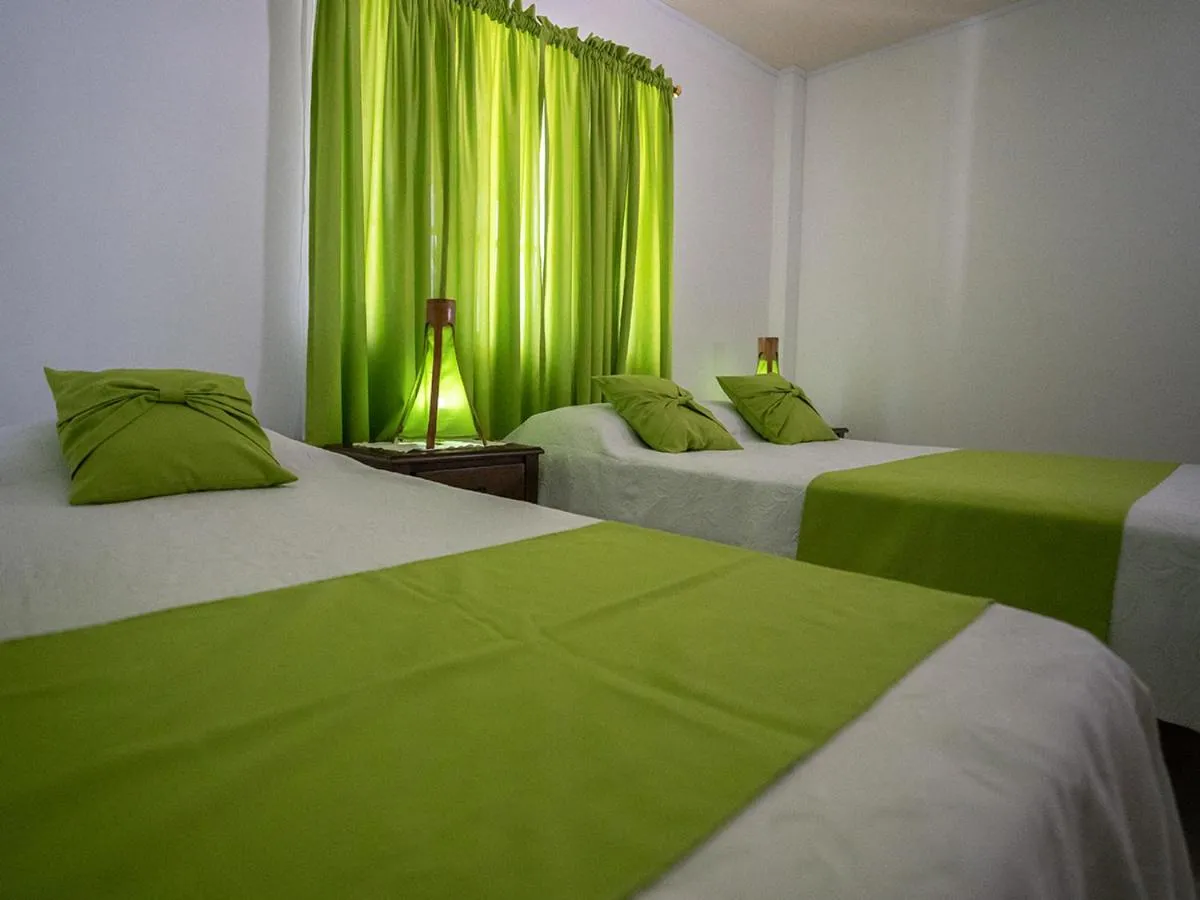Bed in Posada Sunshine Paradise