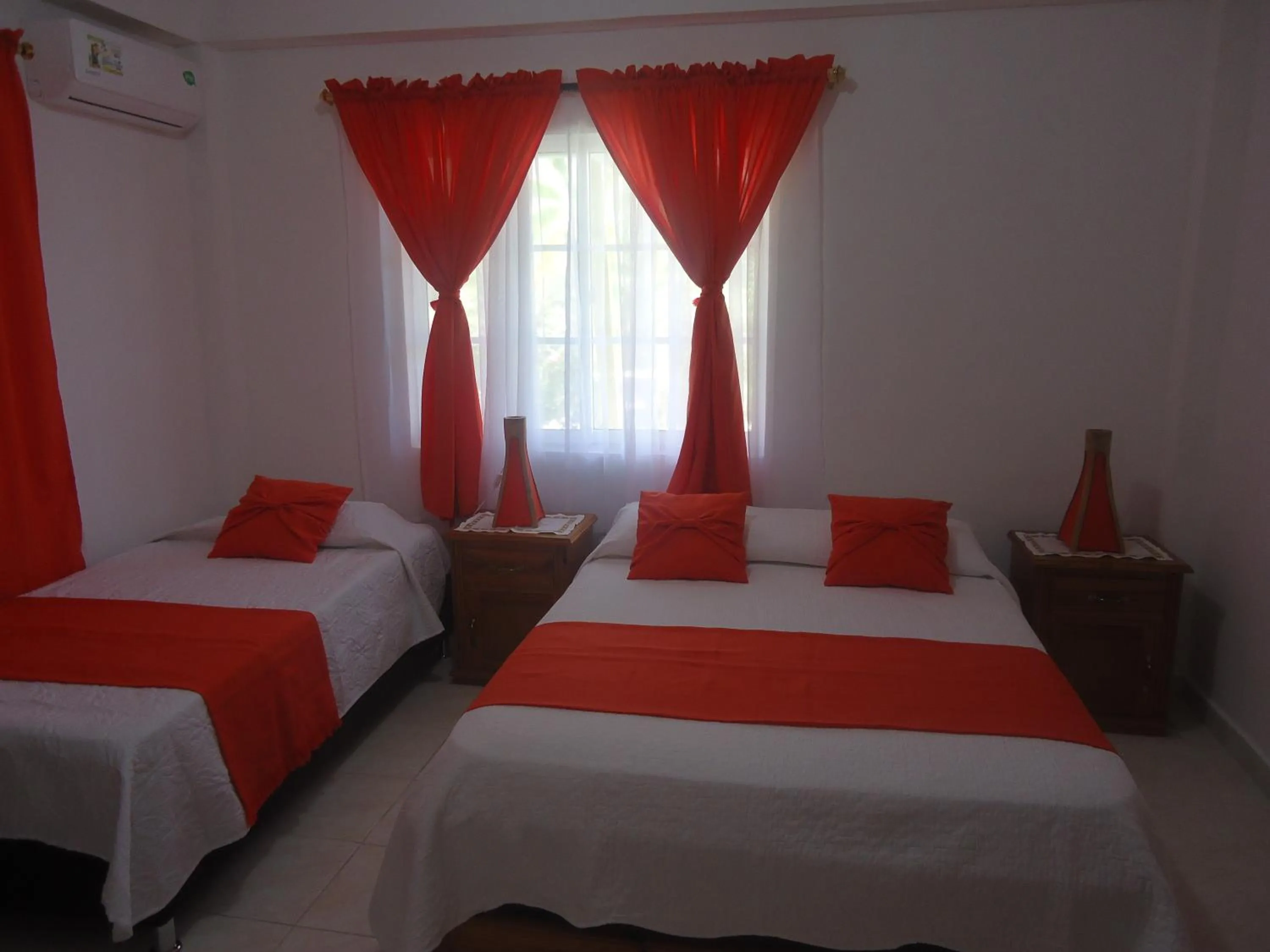 Bed in Posada Sunshine Paradise