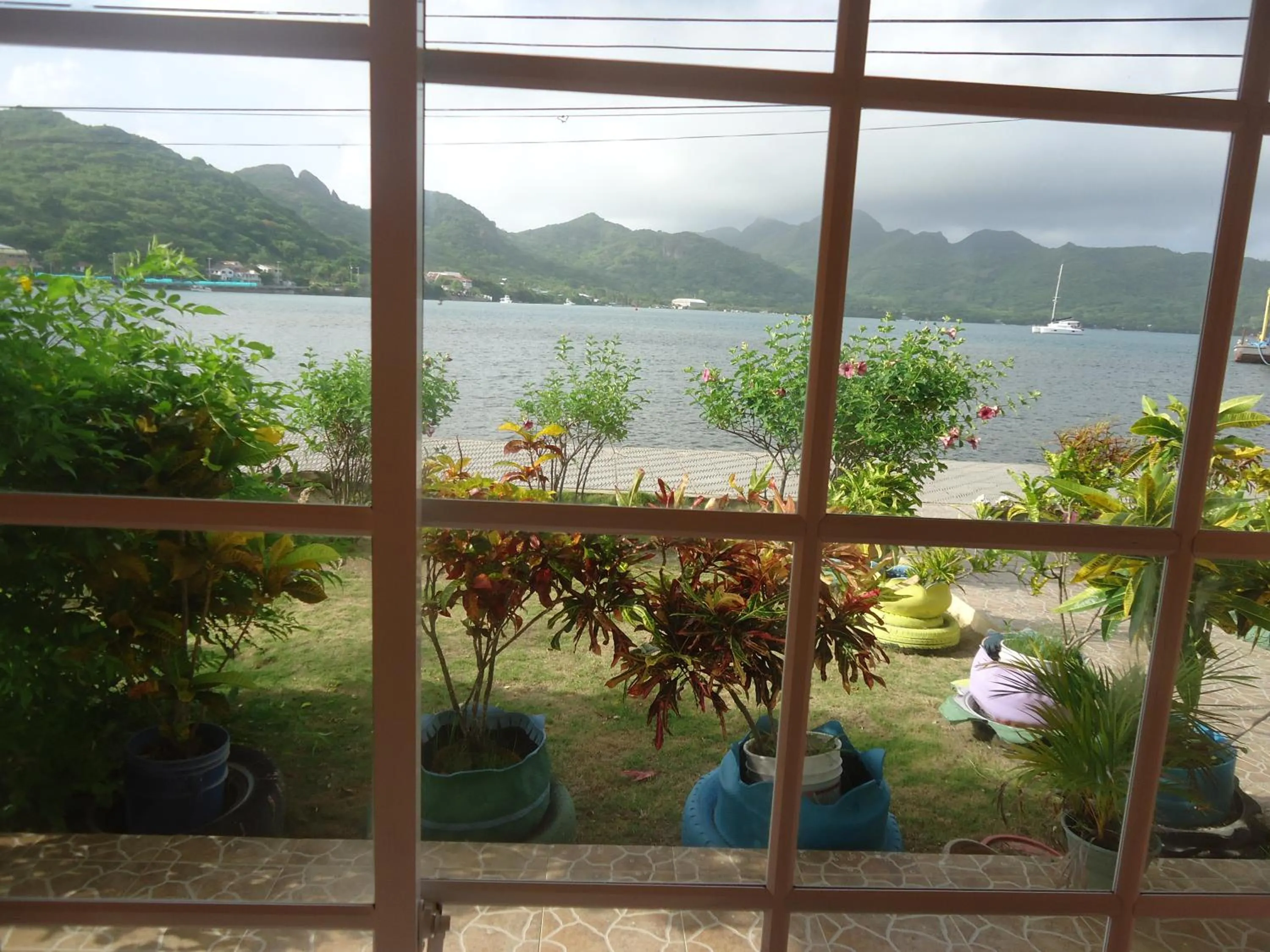 Garden view in Posada Sunshine Paradise