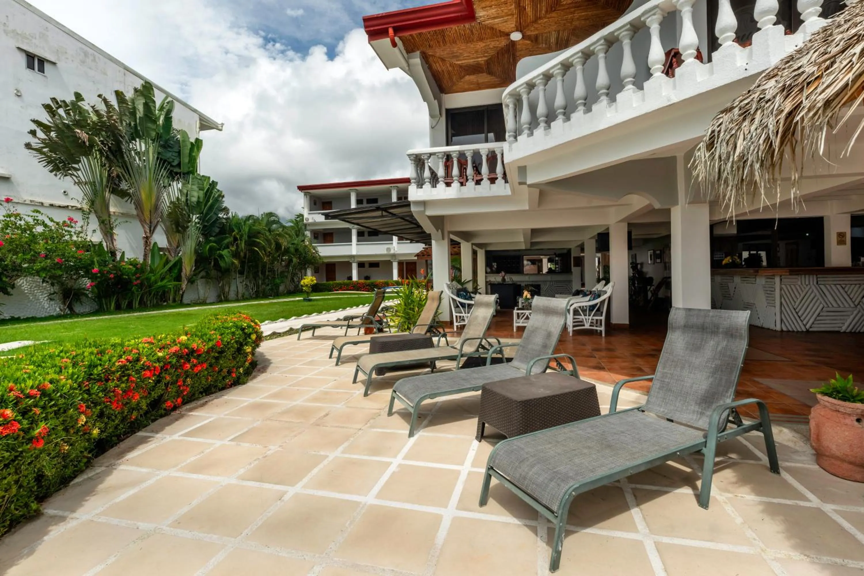 sunbed in Jaco Laguna Resort & Beach Club