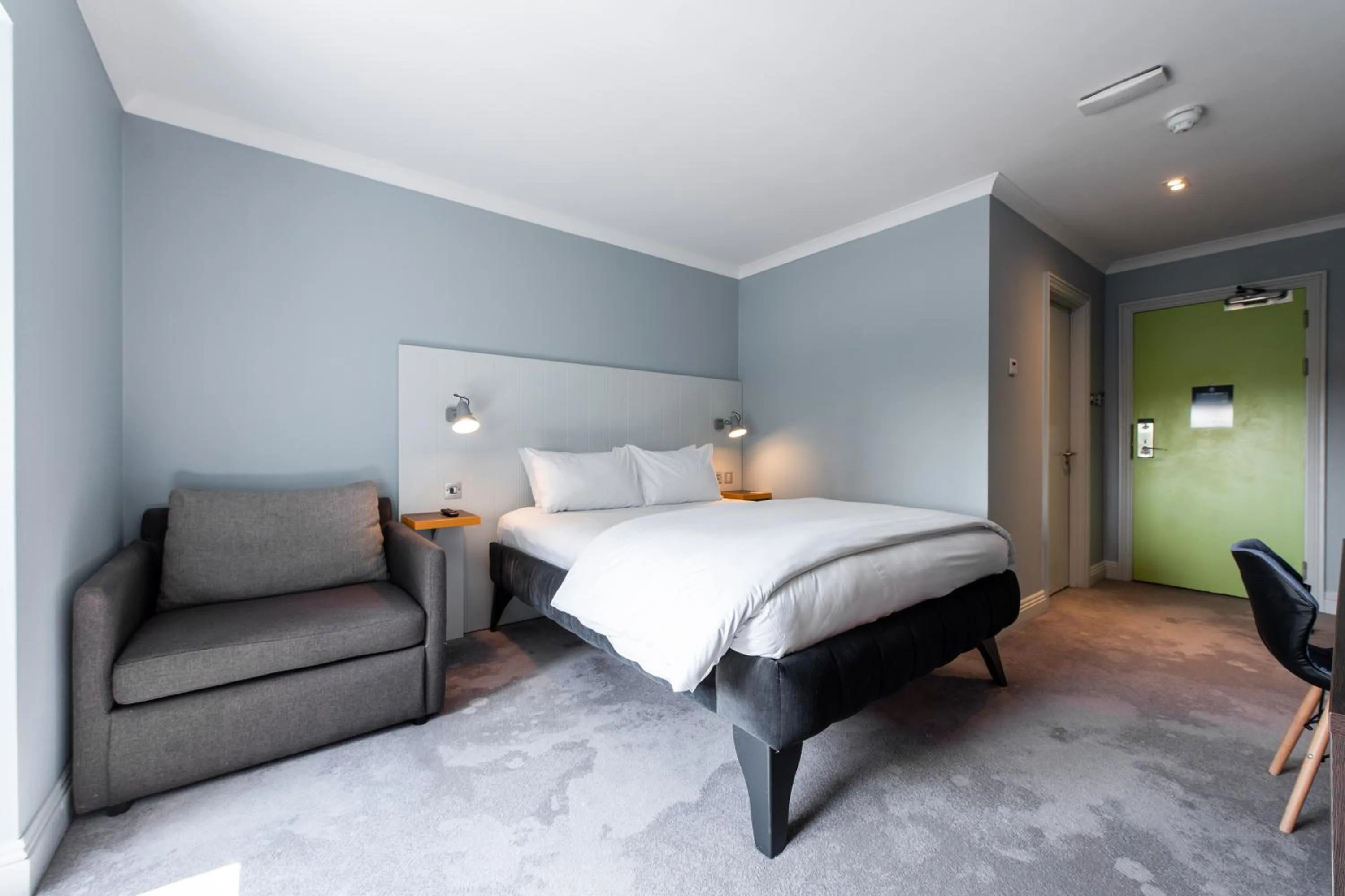 Bedroom, Bed in Village Hotel Blackpool