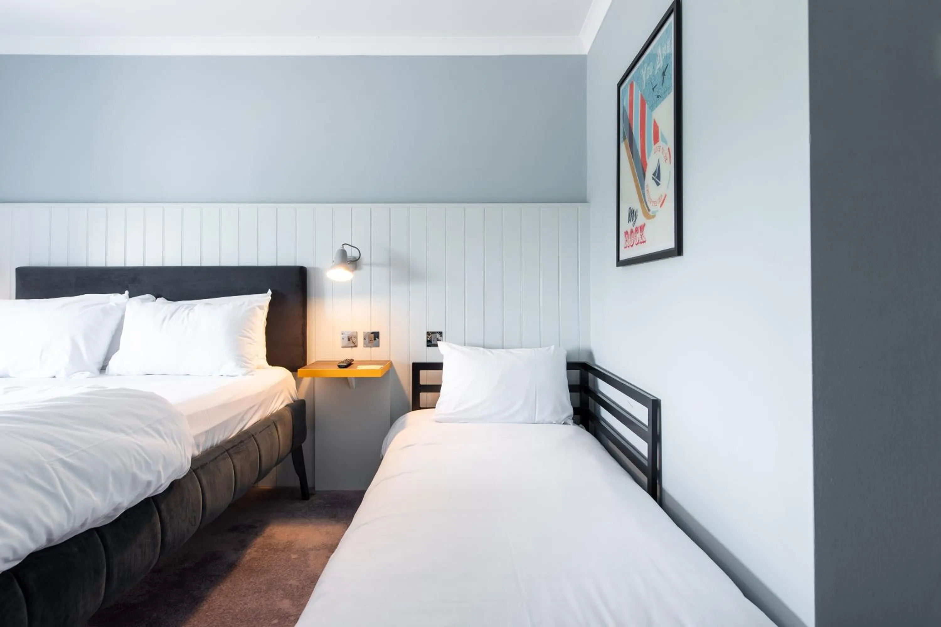 Bedroom, Bed in Village Hotel Blackpool