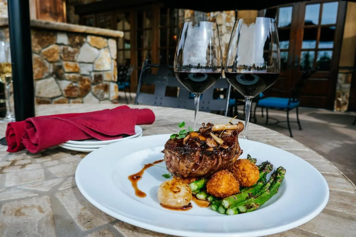 Food close-up in Pronghorn Resort