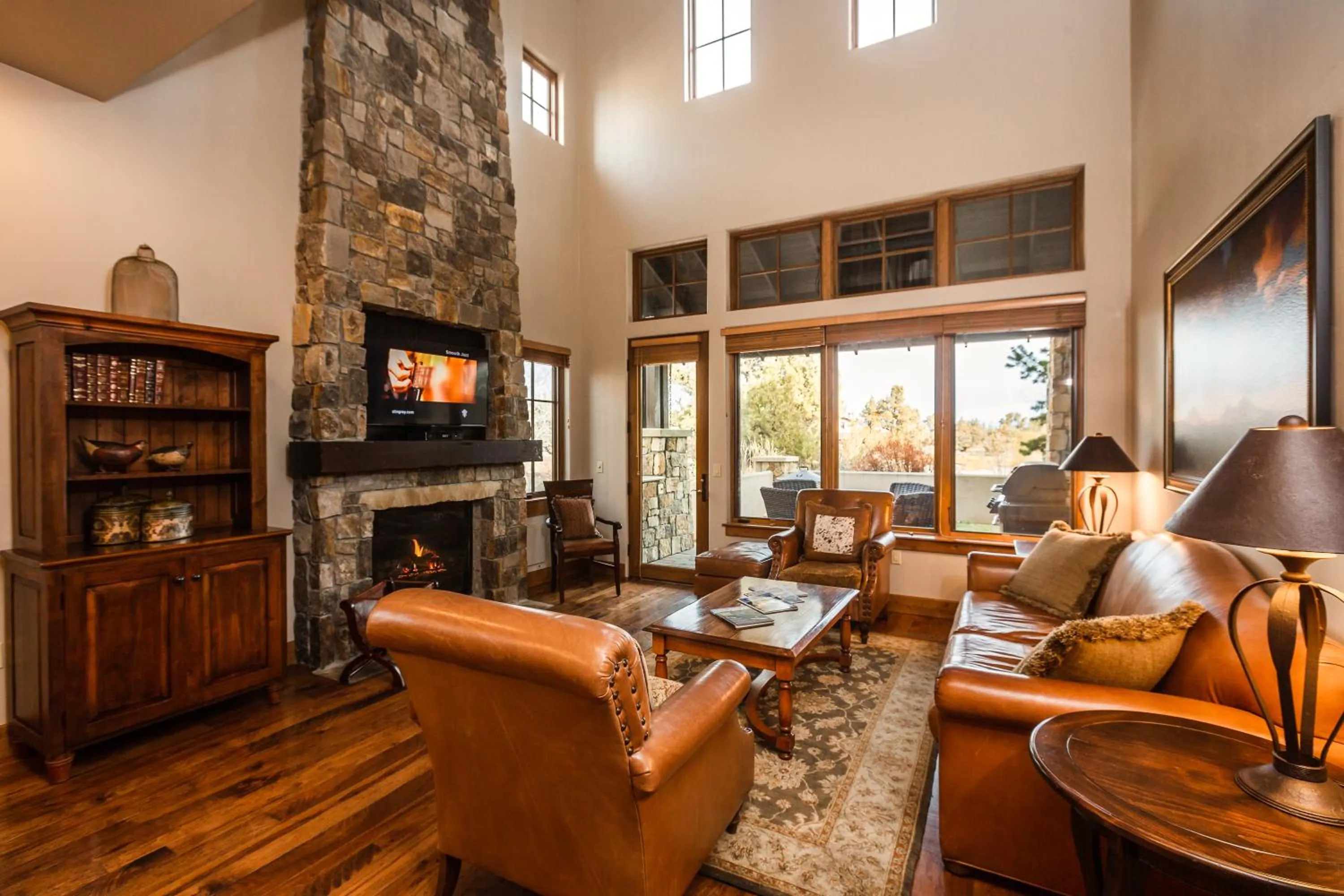 Living room in Juniper Preserve