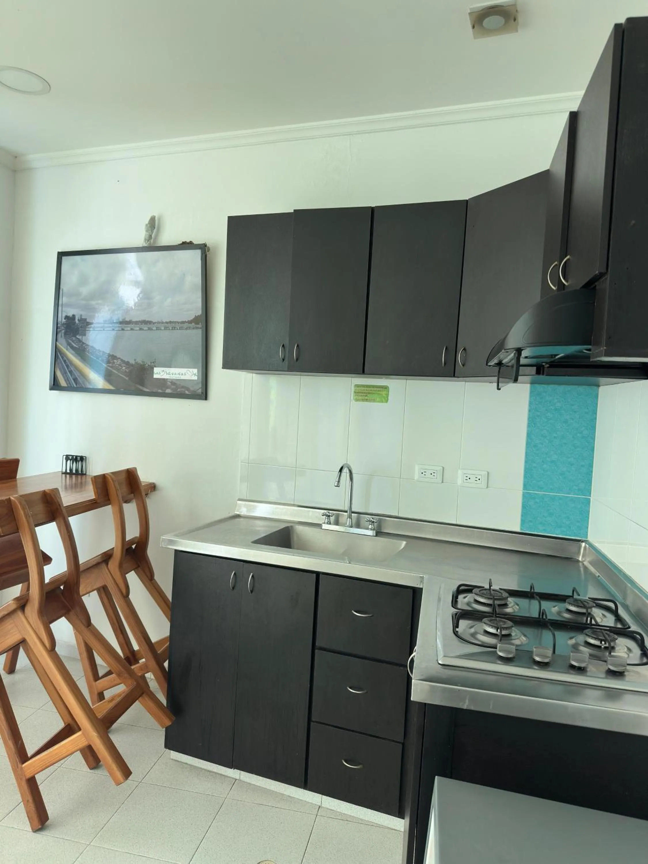 kitchen in SGH Rodadero Suites