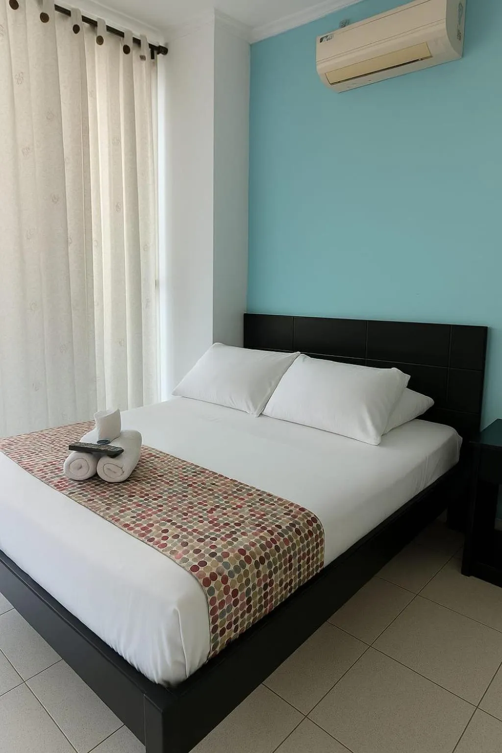 Bed in SGH Rodadero Suites