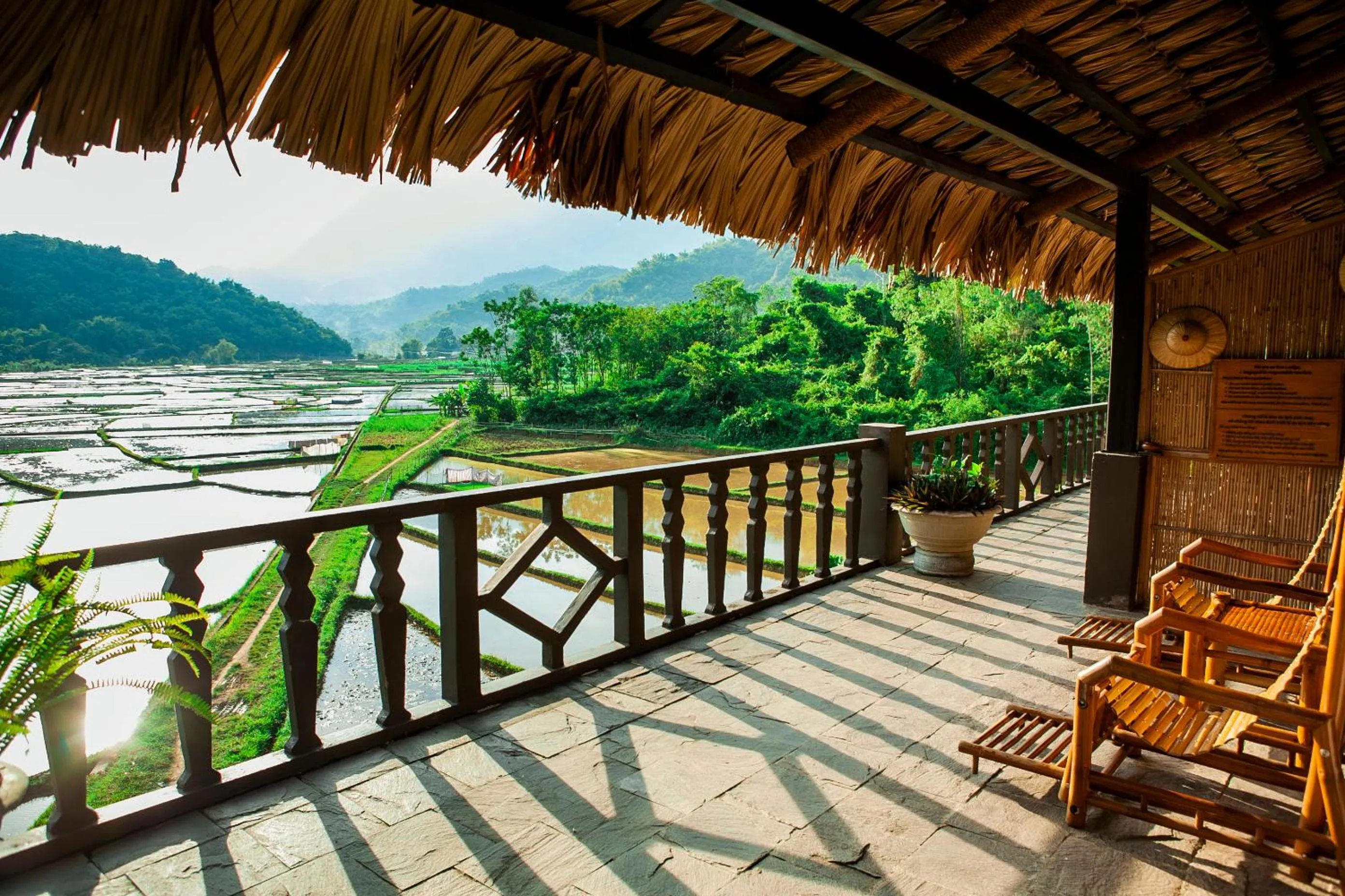 View (from property/room) in Mai Chau Ecolodge
