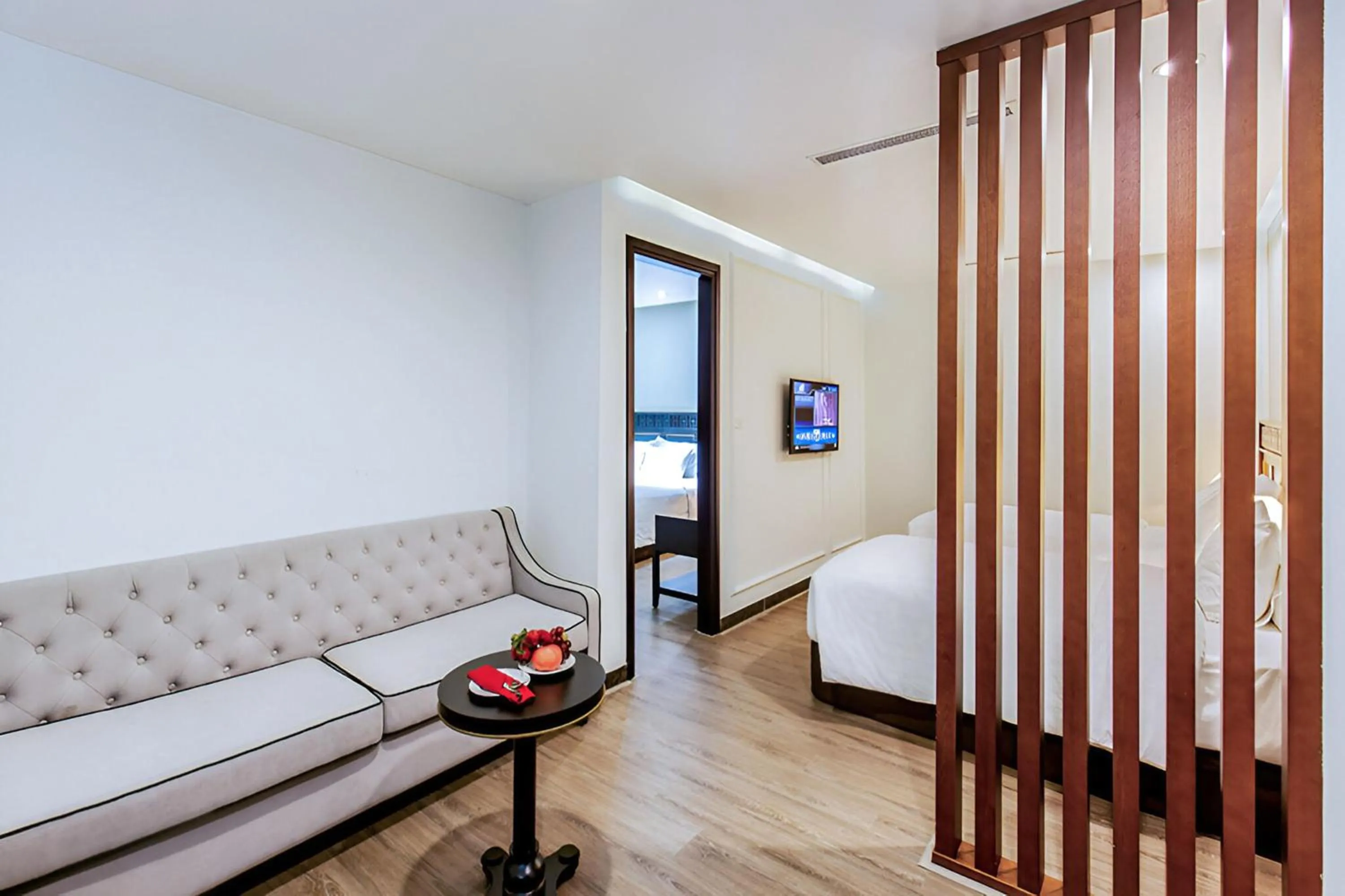 Property building, Bed in Hotel Sapa Square Affiliated by Meliá