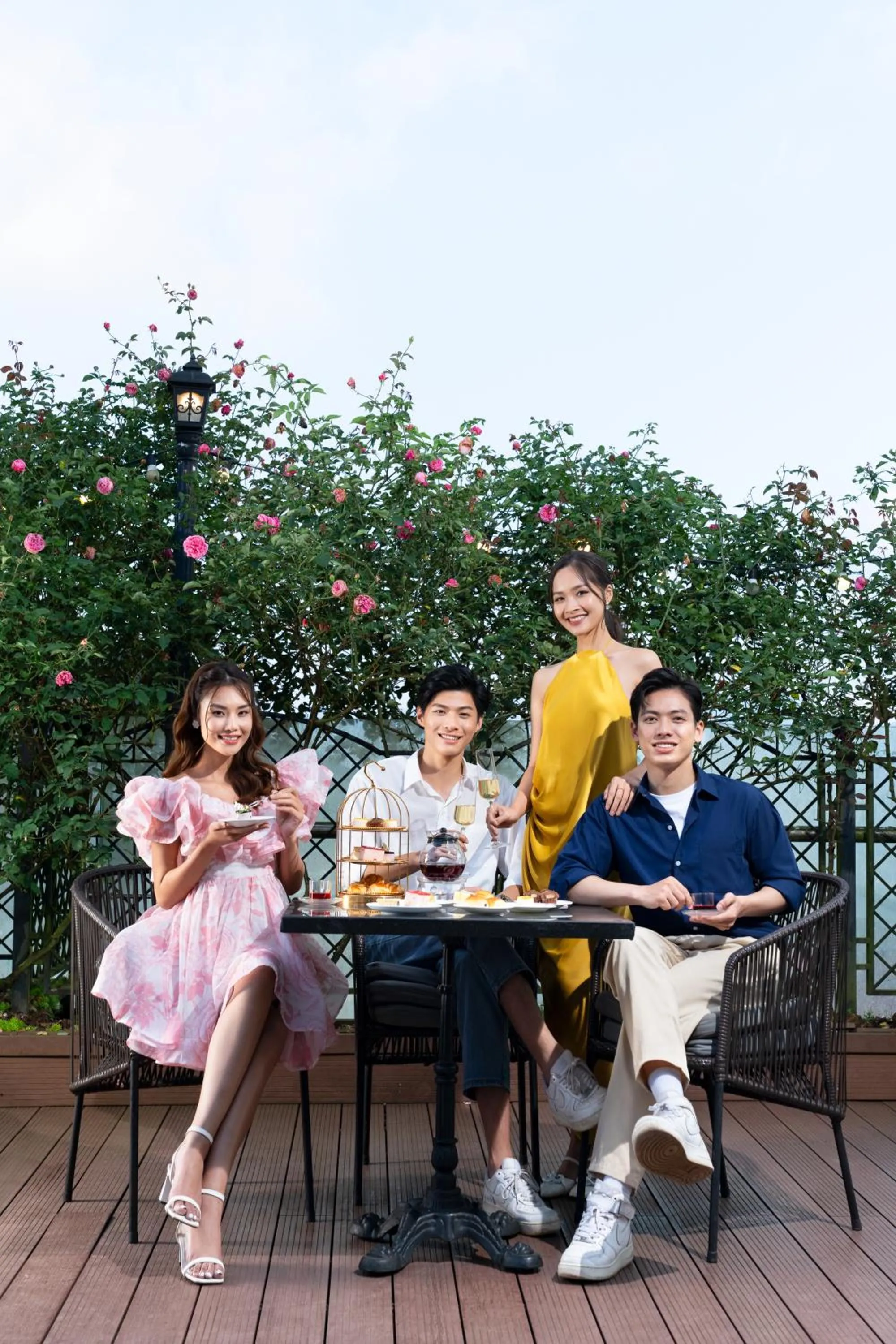 Seating area in Hotel Sapa Square Affiliated by Melia