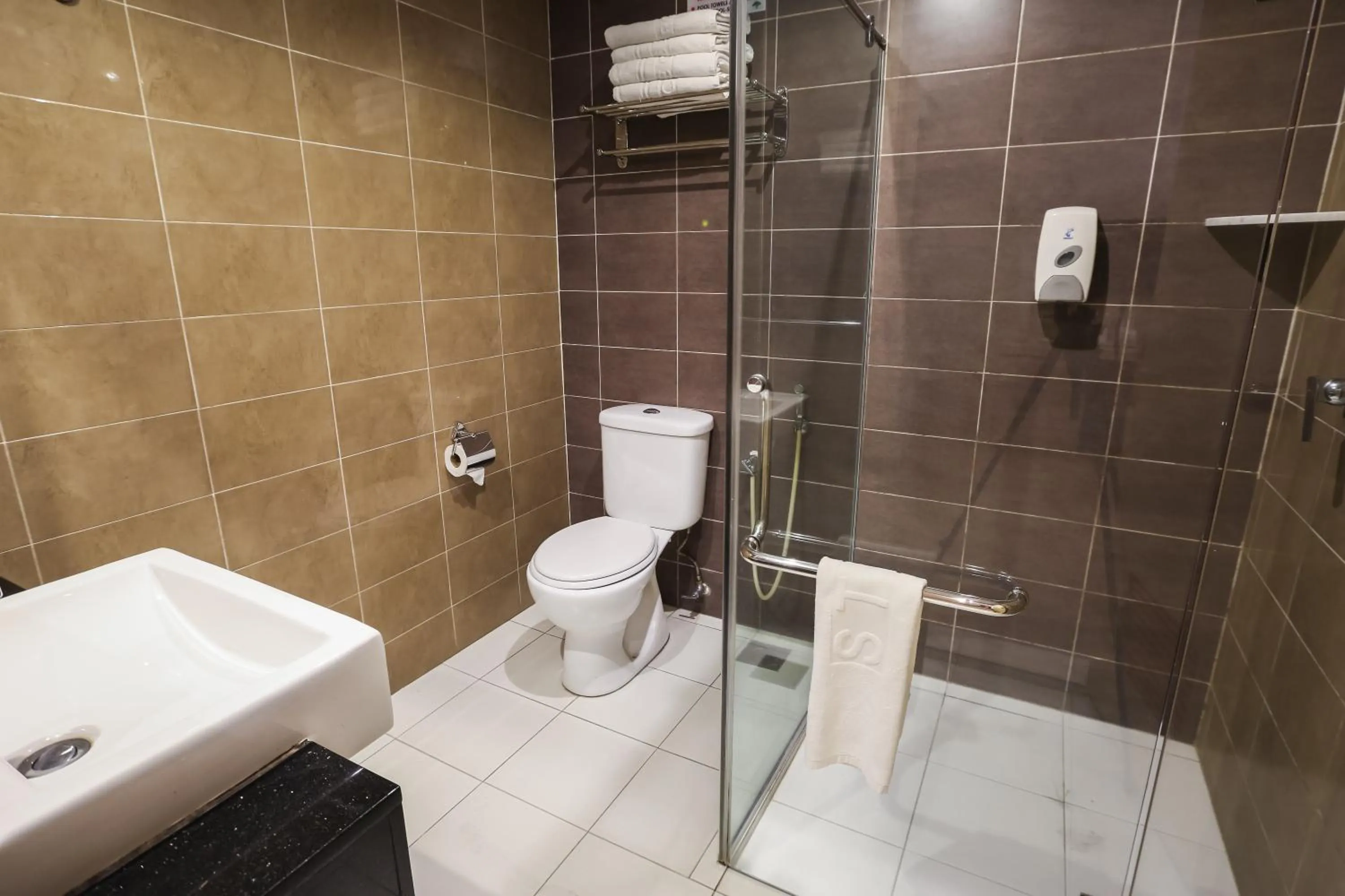 Bathroom in Eco Tree Hotel, Melaka