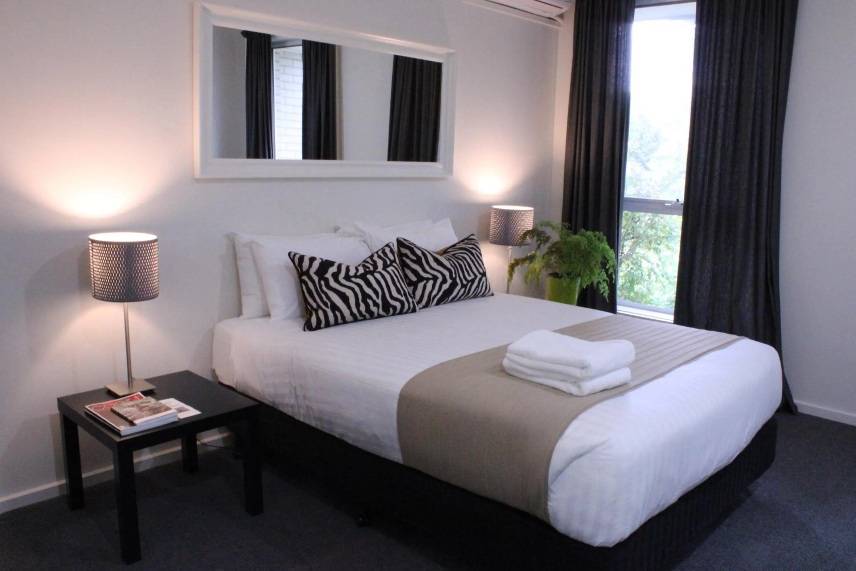 Bed in Prom Country Lodge