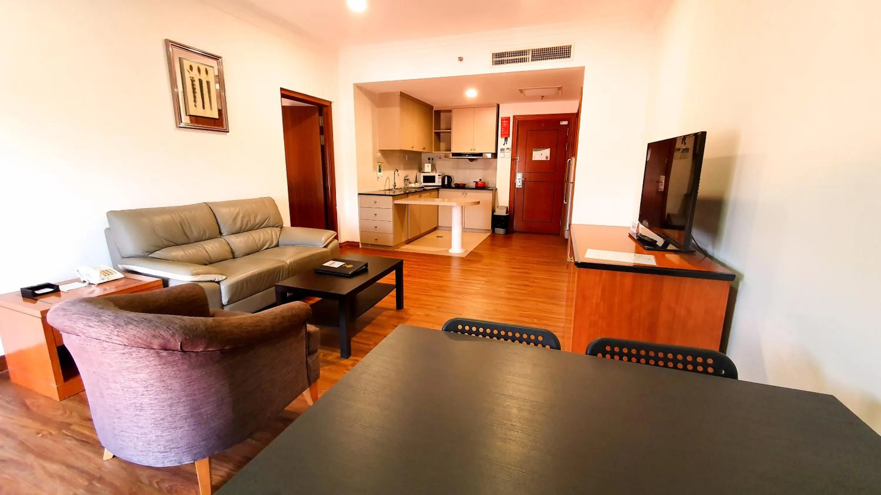 Living room in Parkview Hotel