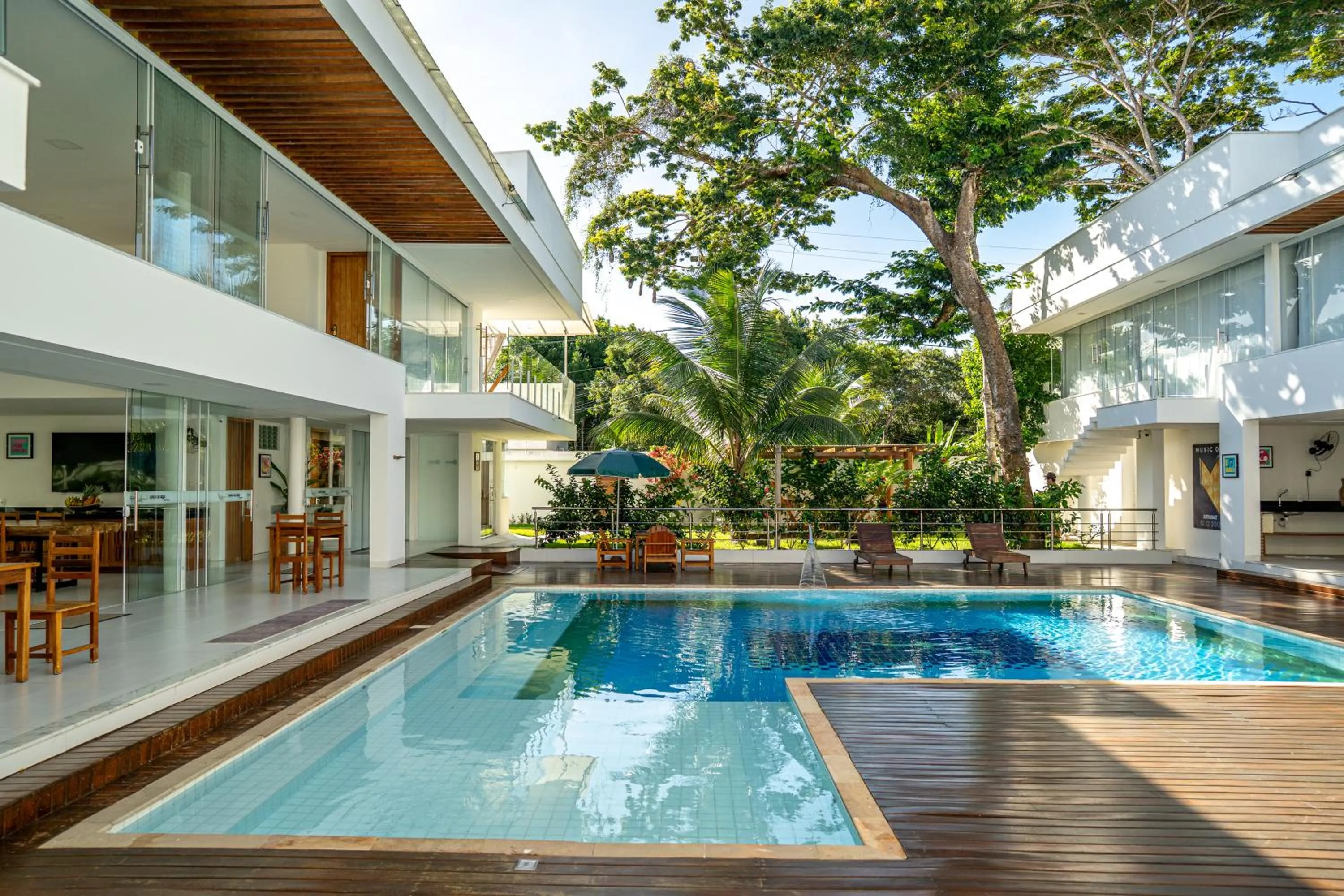 Swimming pool in Pousada Corais de Ibiza