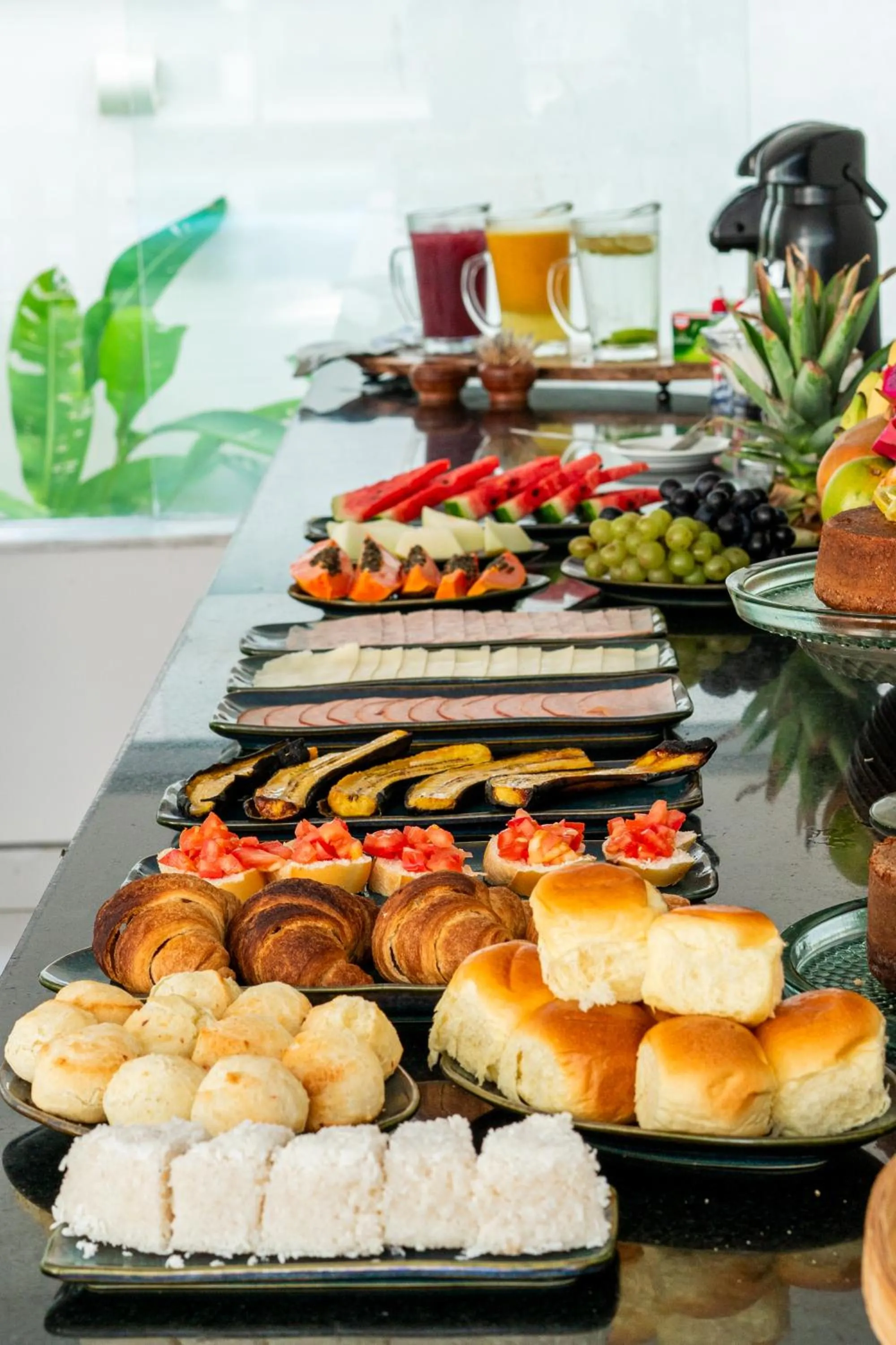 Breakfast in Pousada Corais de Ibiza