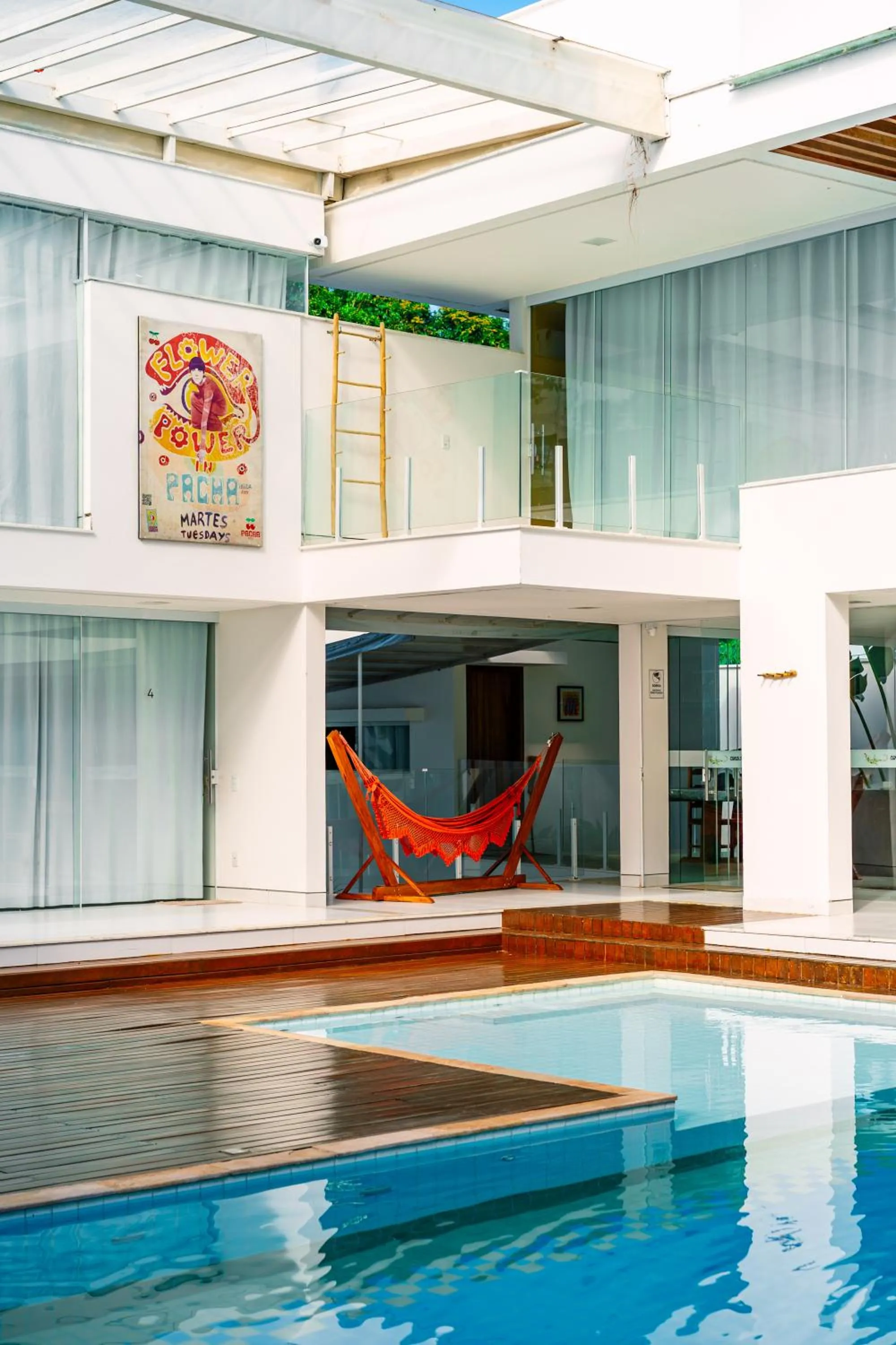 Swimming pool in Pousada Corais de Ibiza