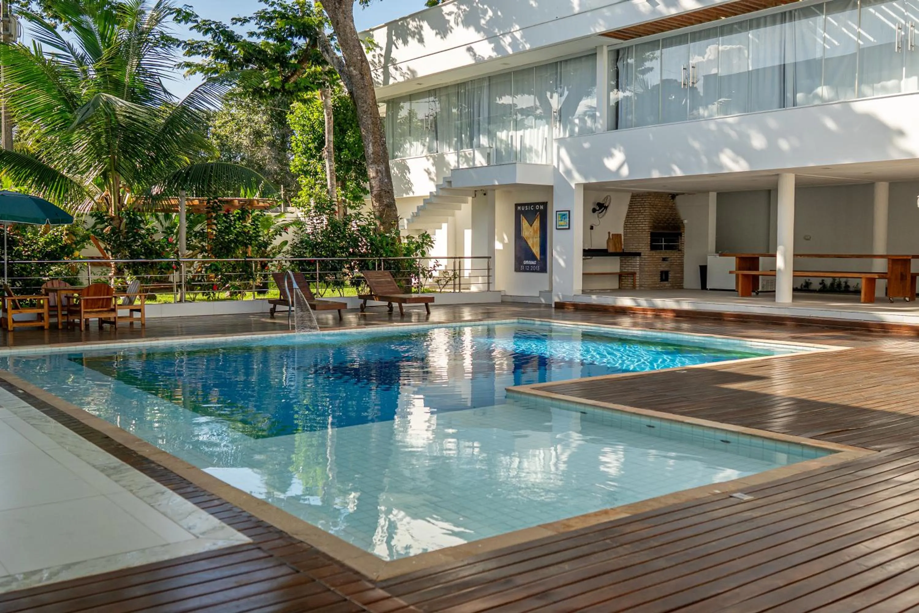 Swimming pool in Pousada Corais de Ibiza