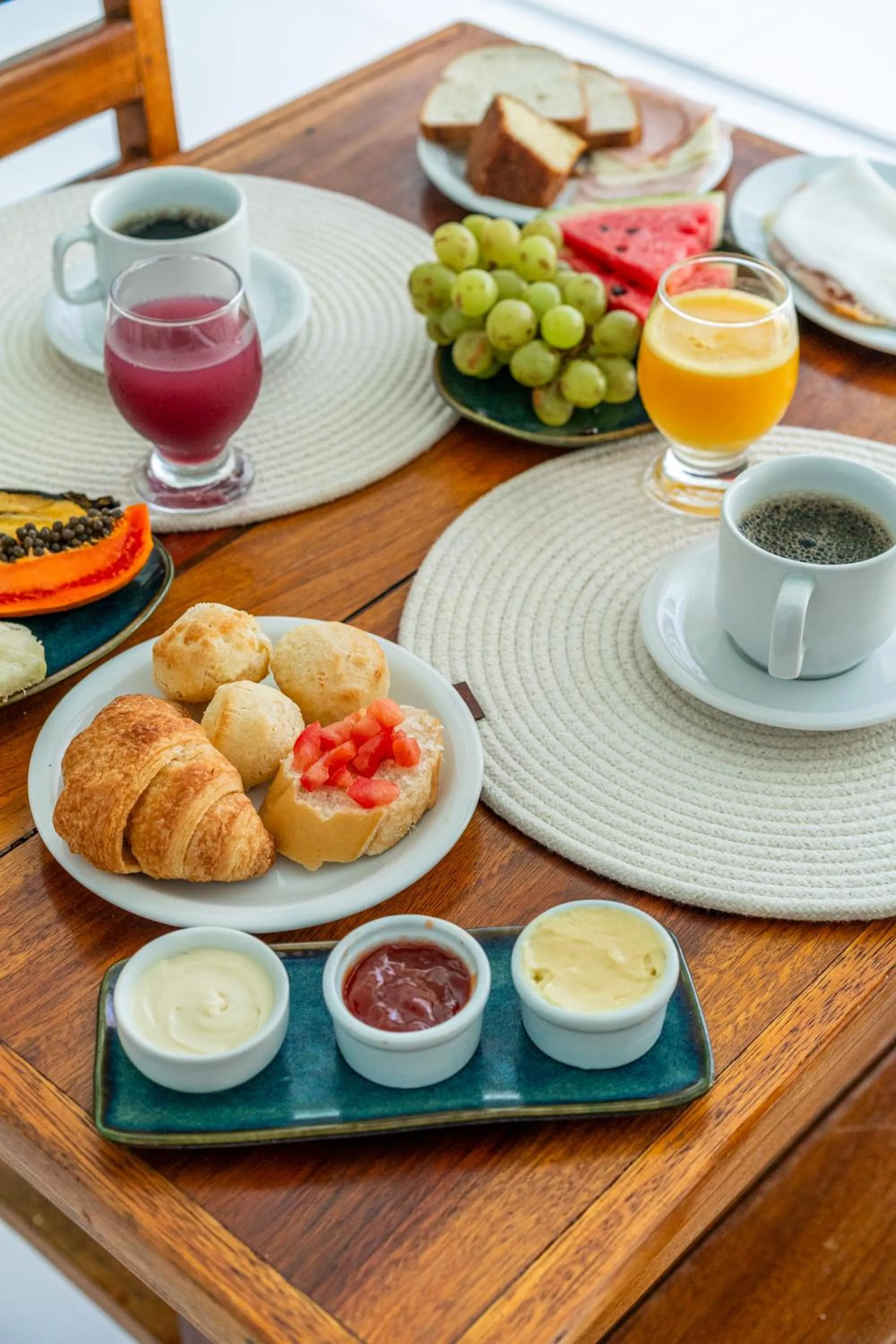 Breakfast in Pousada Corais de Ibiza