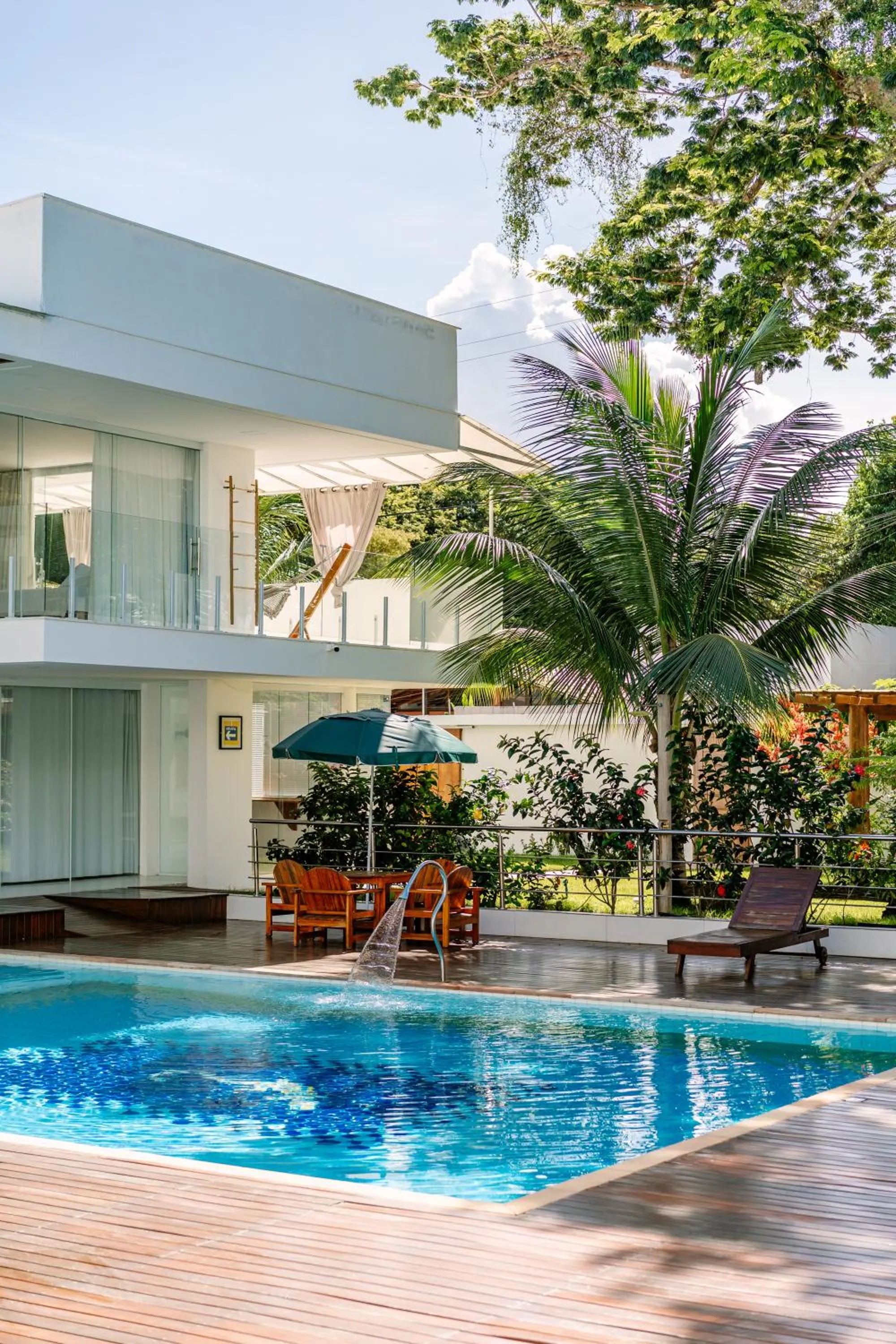 Swimming pool in Pousada Corais de Ibiza