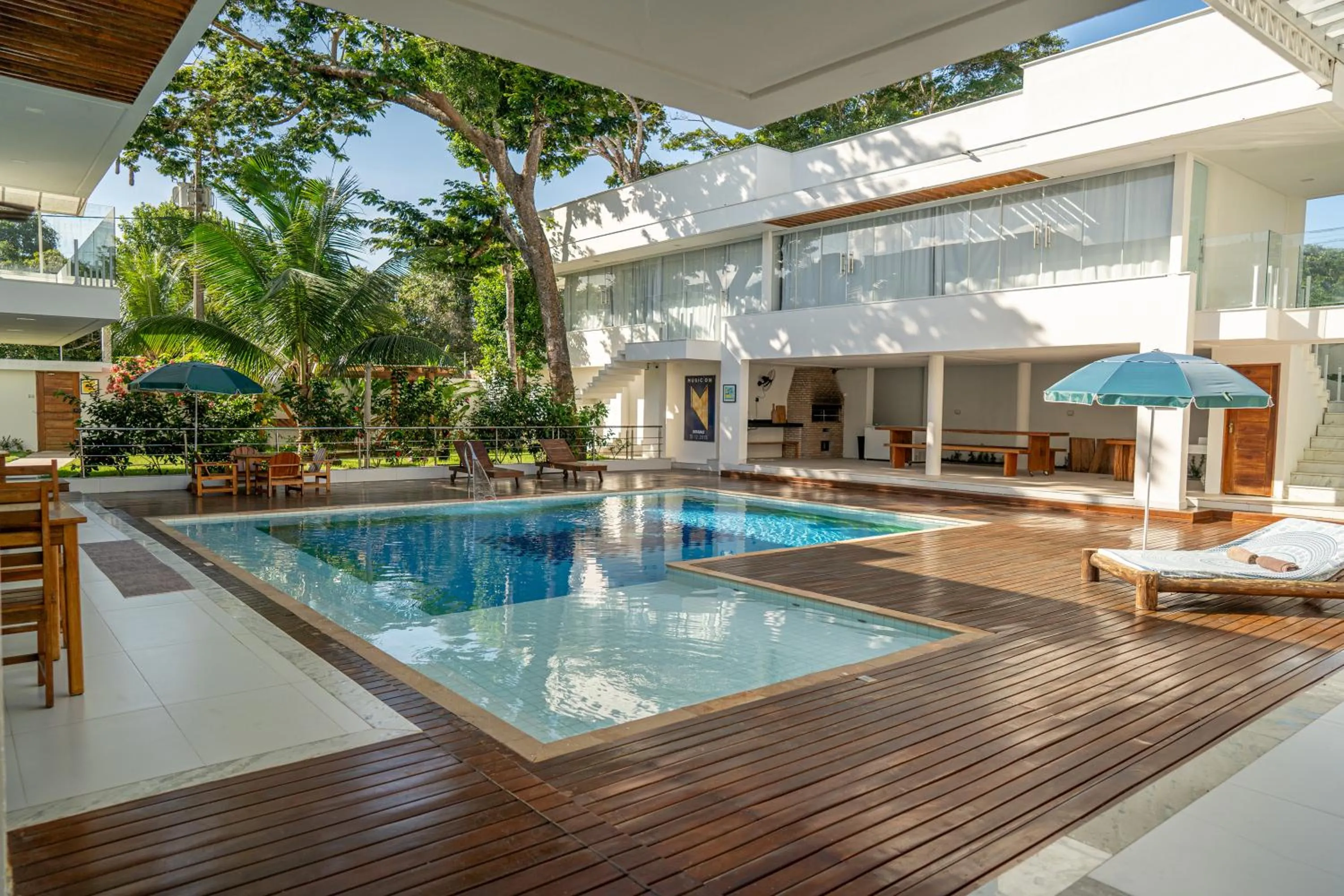Swimming pool in Pousada Corais de Ibiza