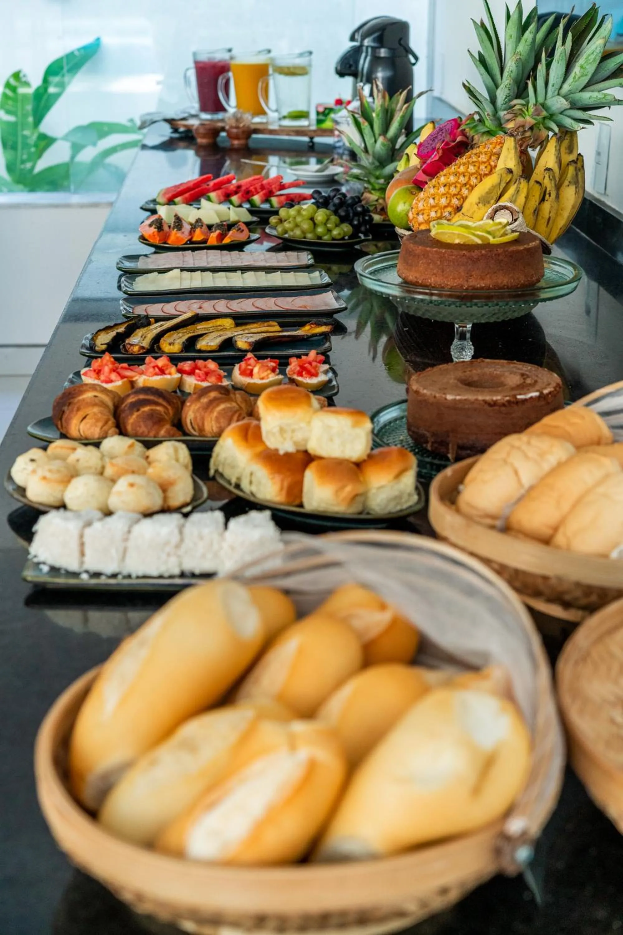 Breakfast in Pousada Corais de Ibiza