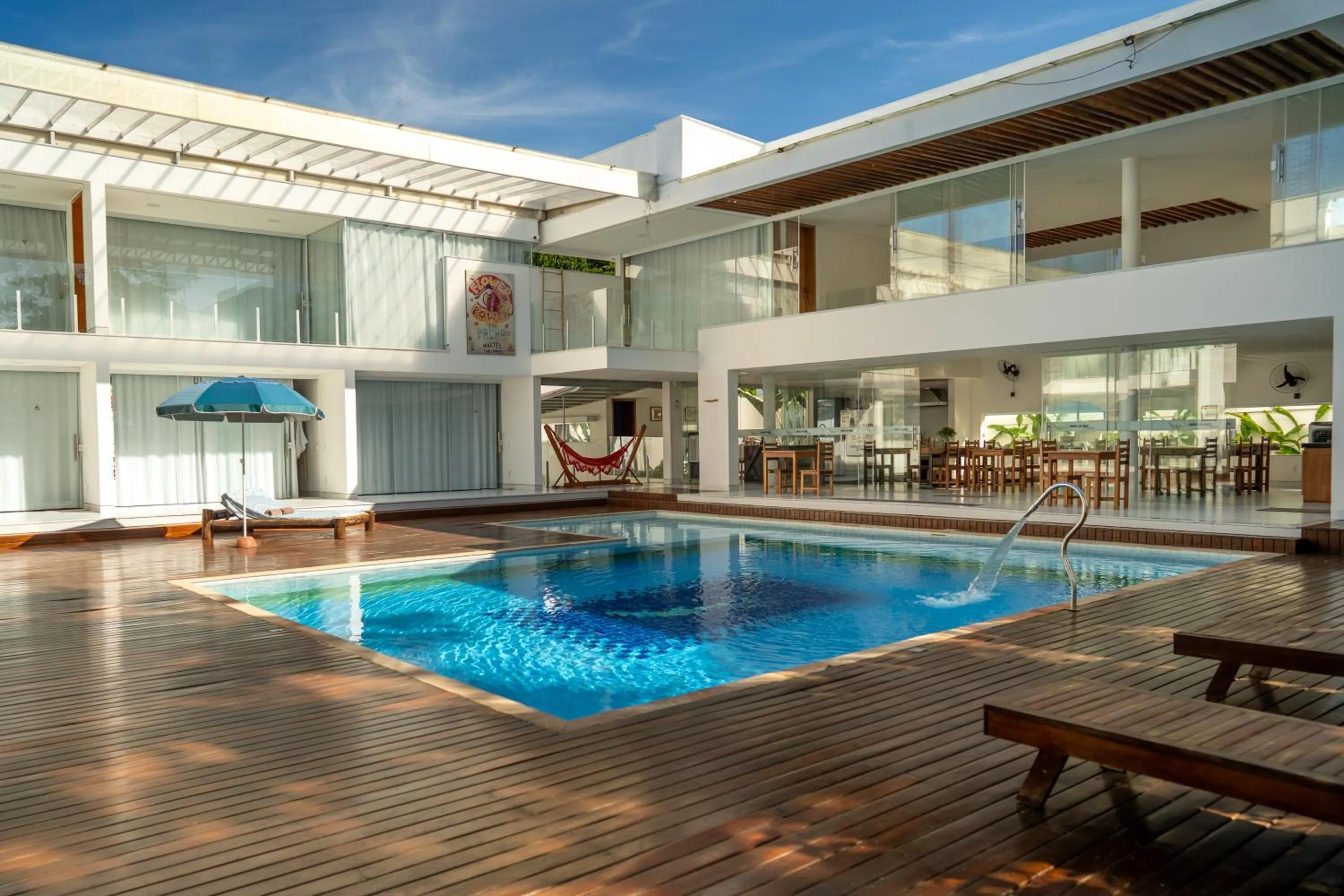 Swimming pool in Pousada Corais de Ibiza