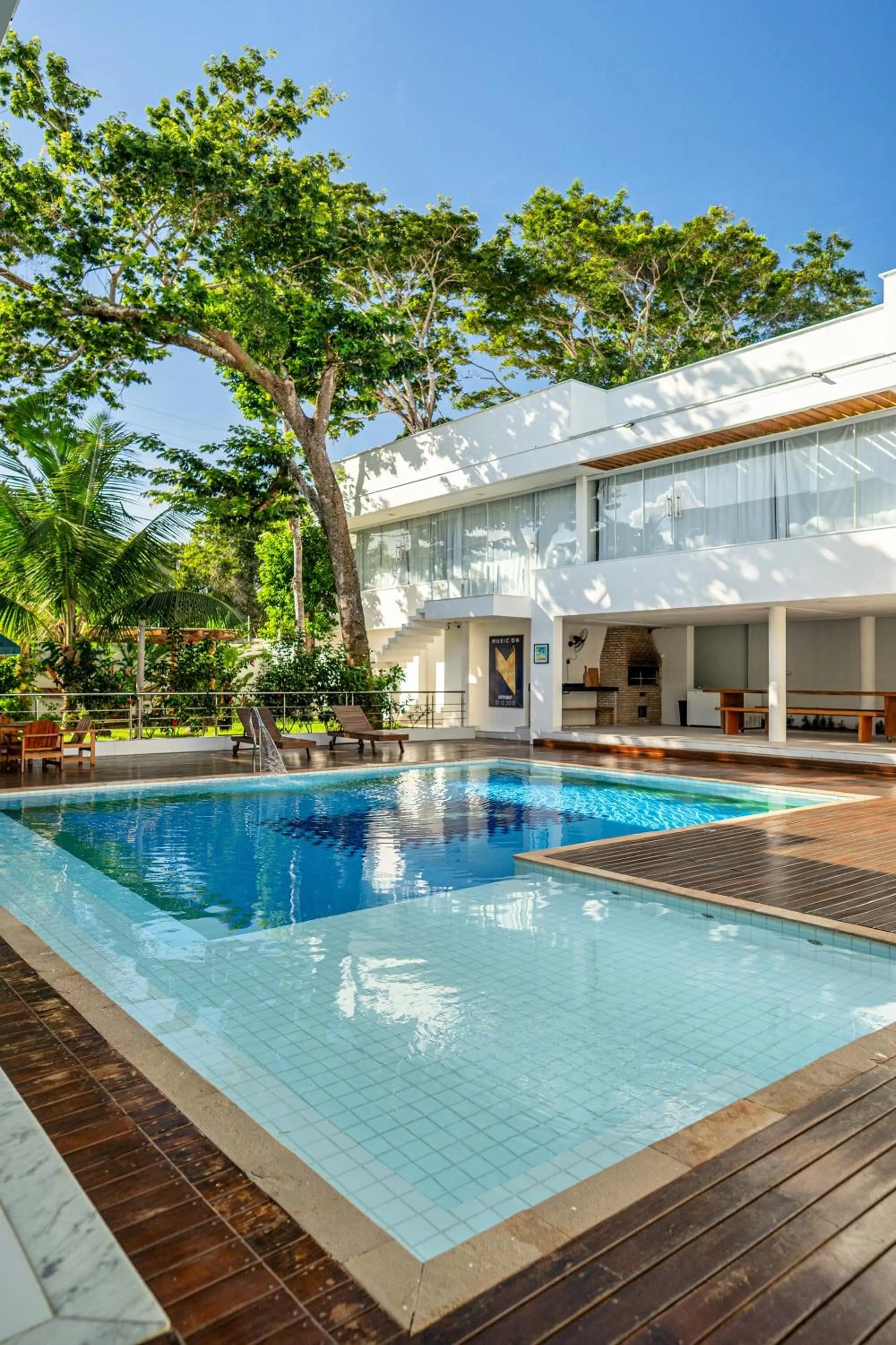Swimming pool in Pousada Corais de Ibiza