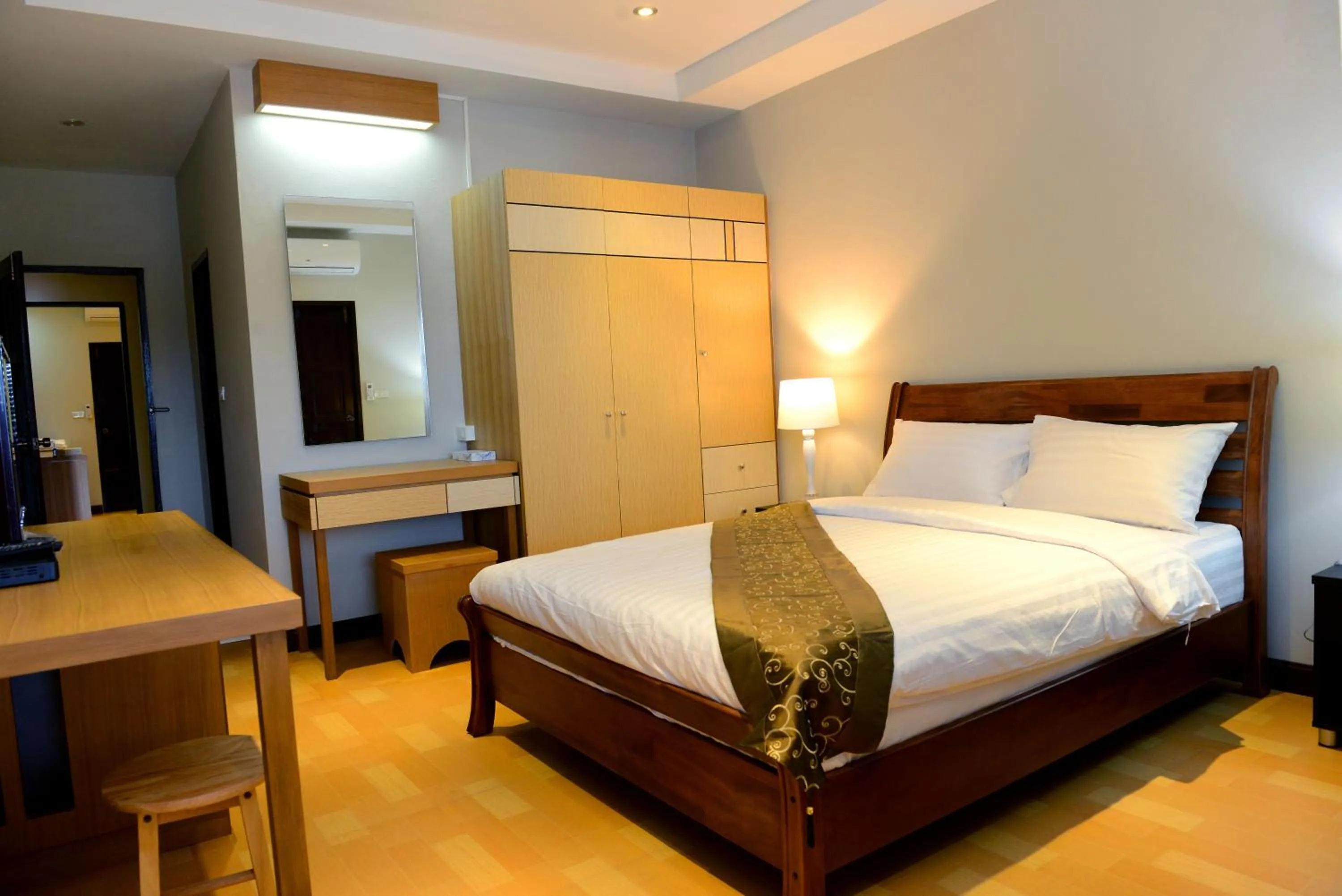 Bedroom, Bed in My Living Place Samui