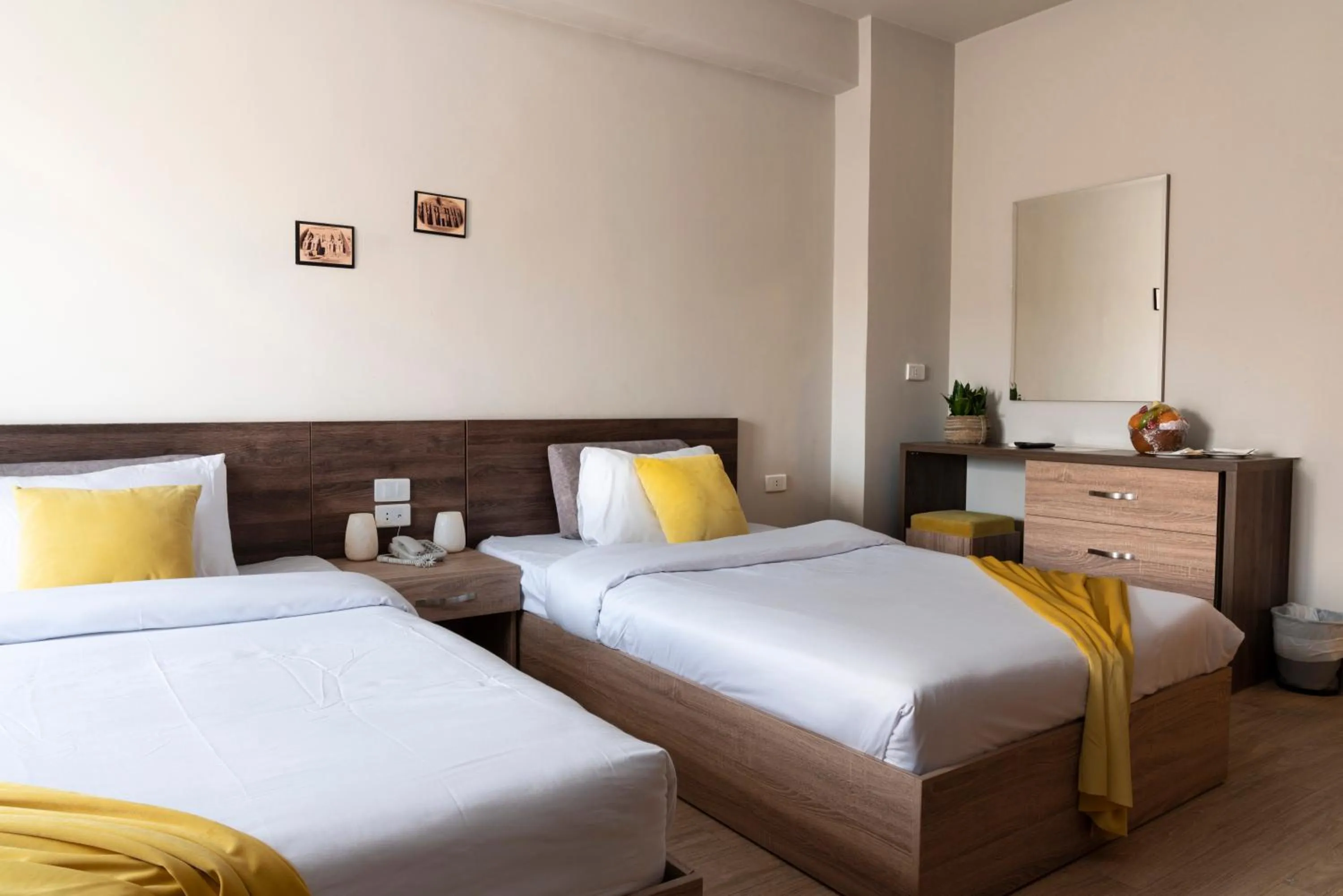 Bed in Al-Dora Beach Resort