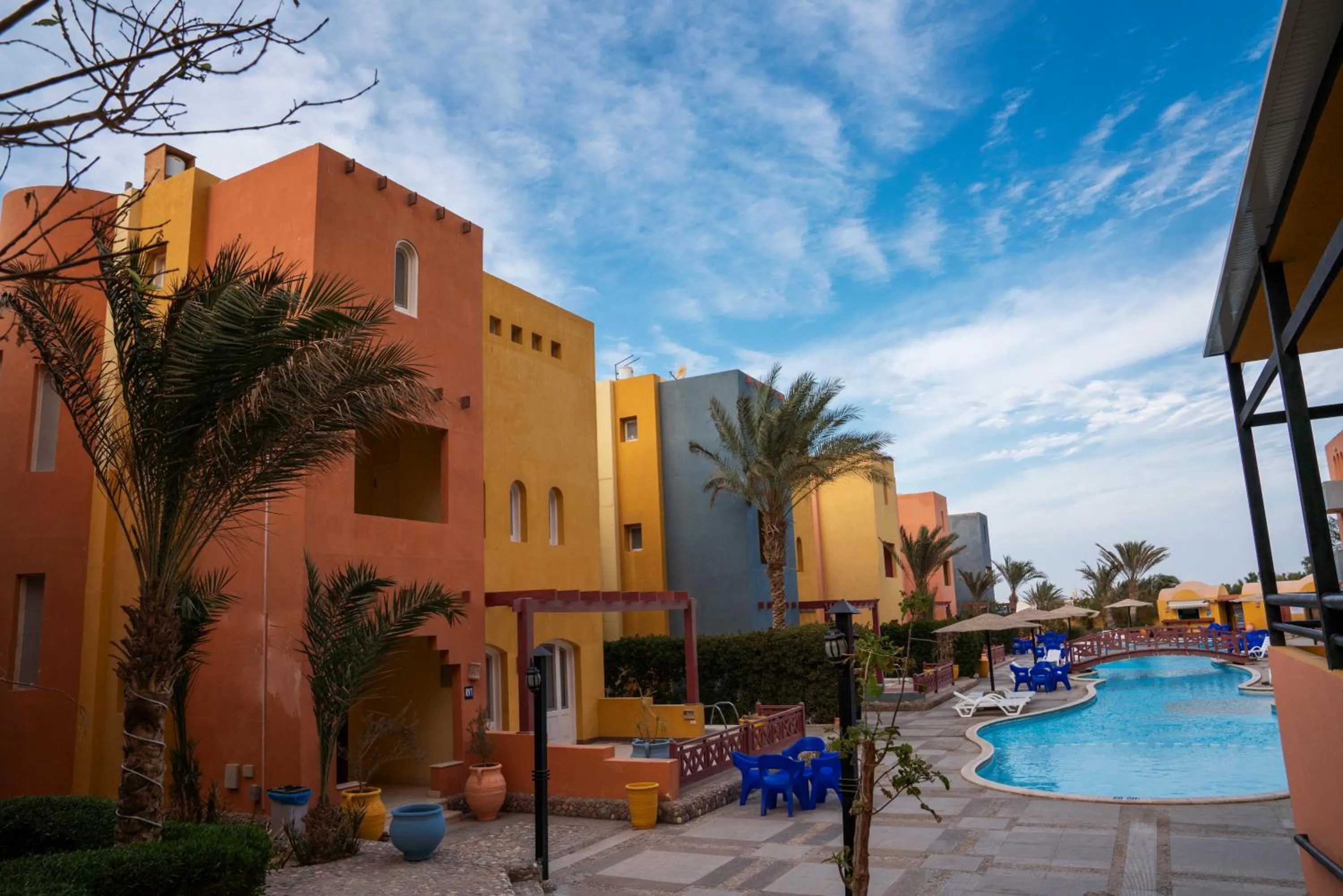 Property building in Al-Dora Beach Resort