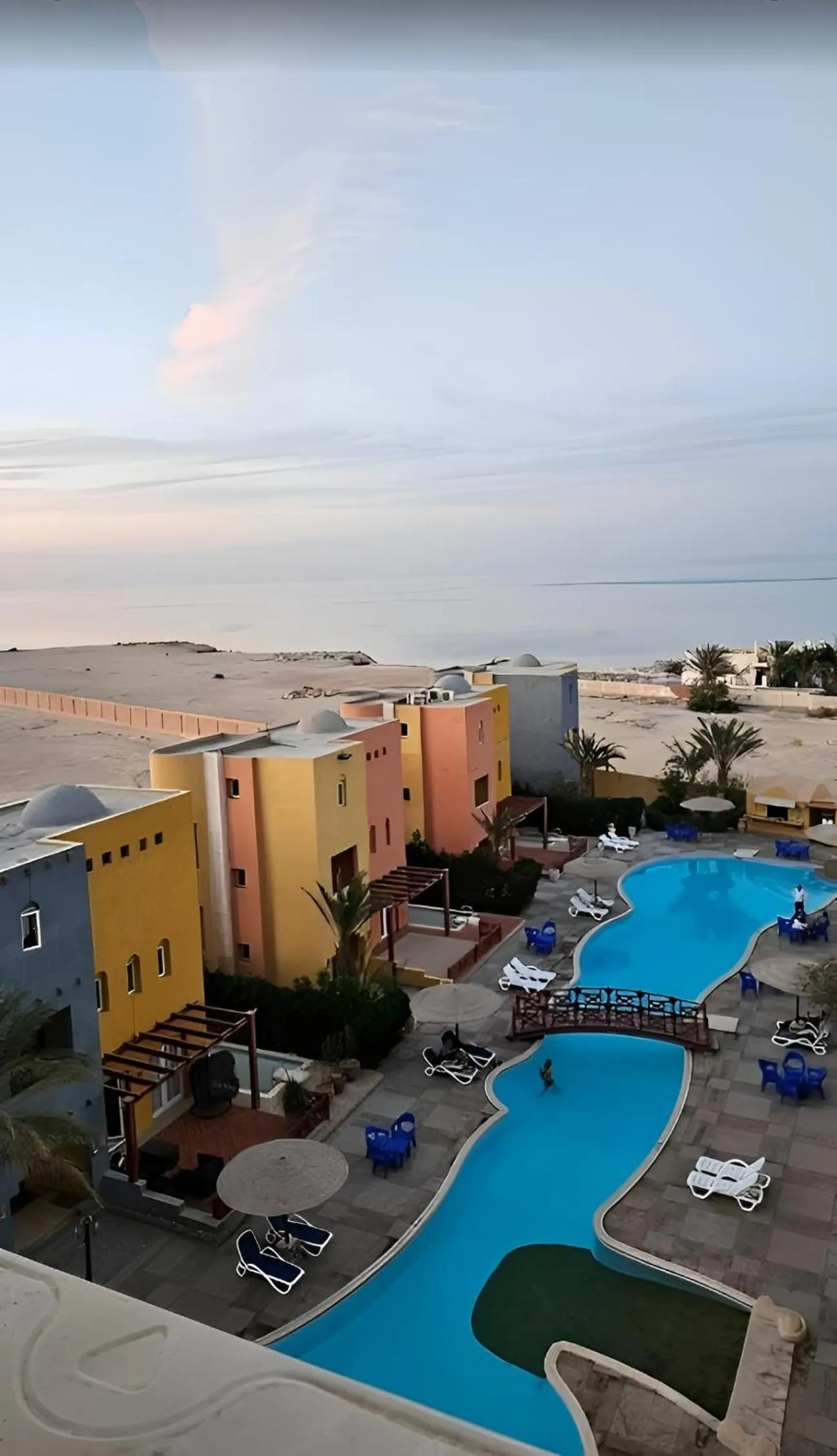 Property building in Al-Dora Beach Resort