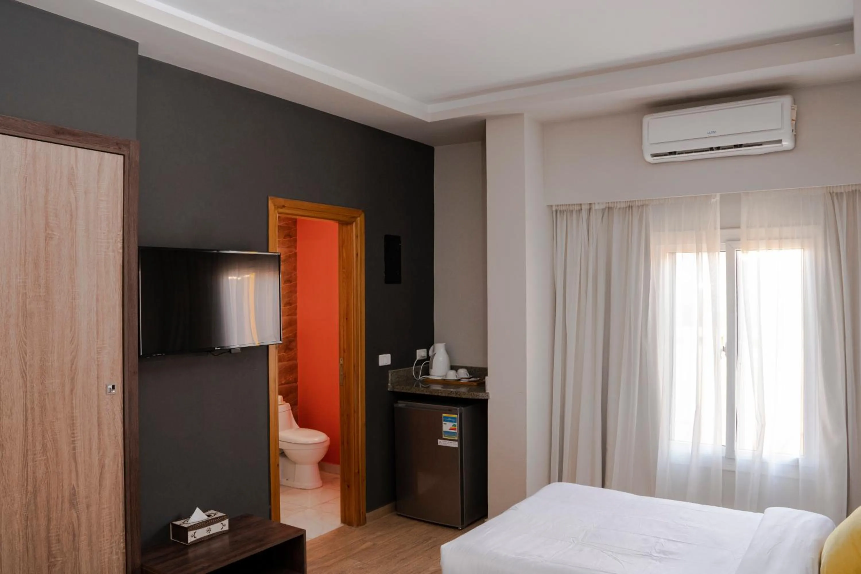 Bed in Al-Dora Beach Resort