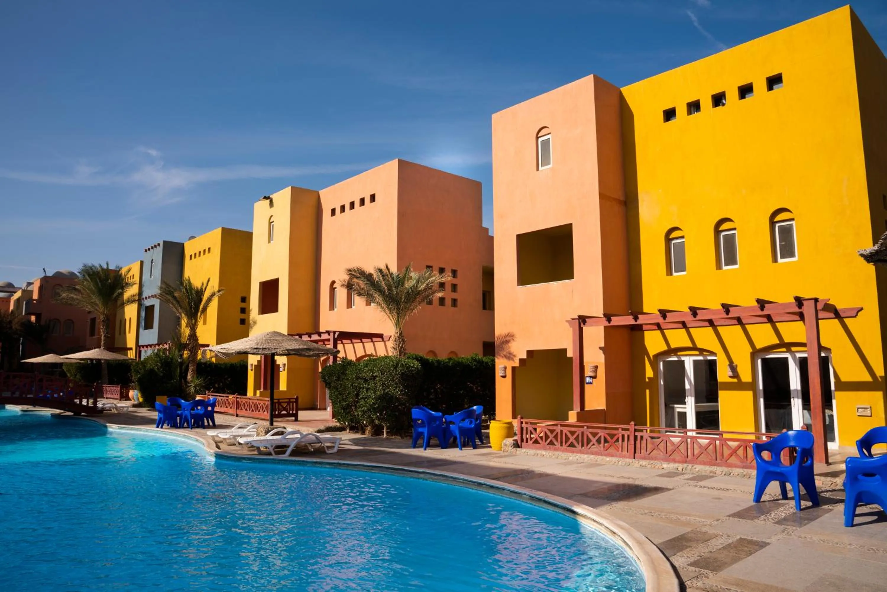 Property building in Al-Dora Beach Resort