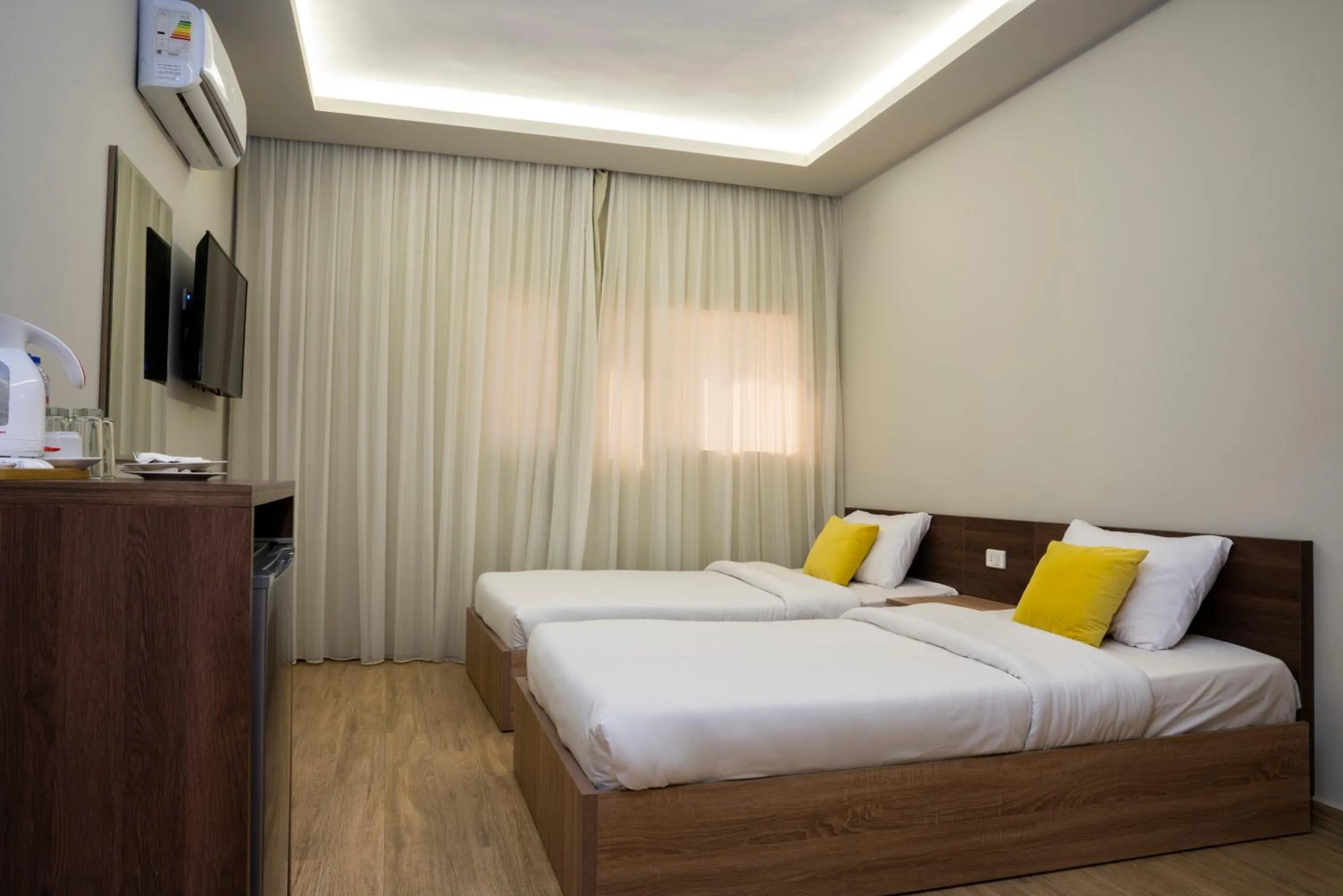 Bed in Al-Dora Beach Resort