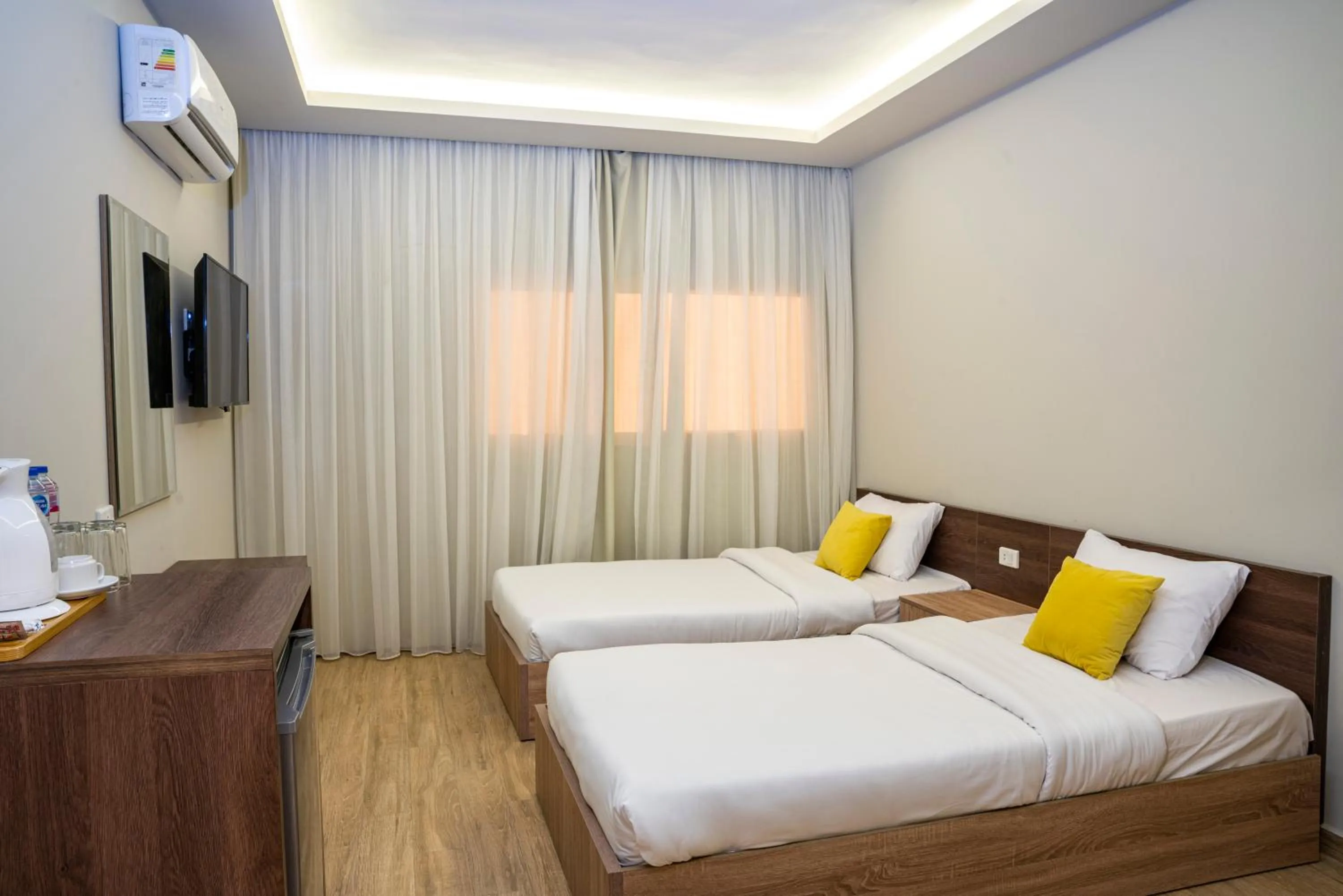 Bed in Al-Dora Beach Resort