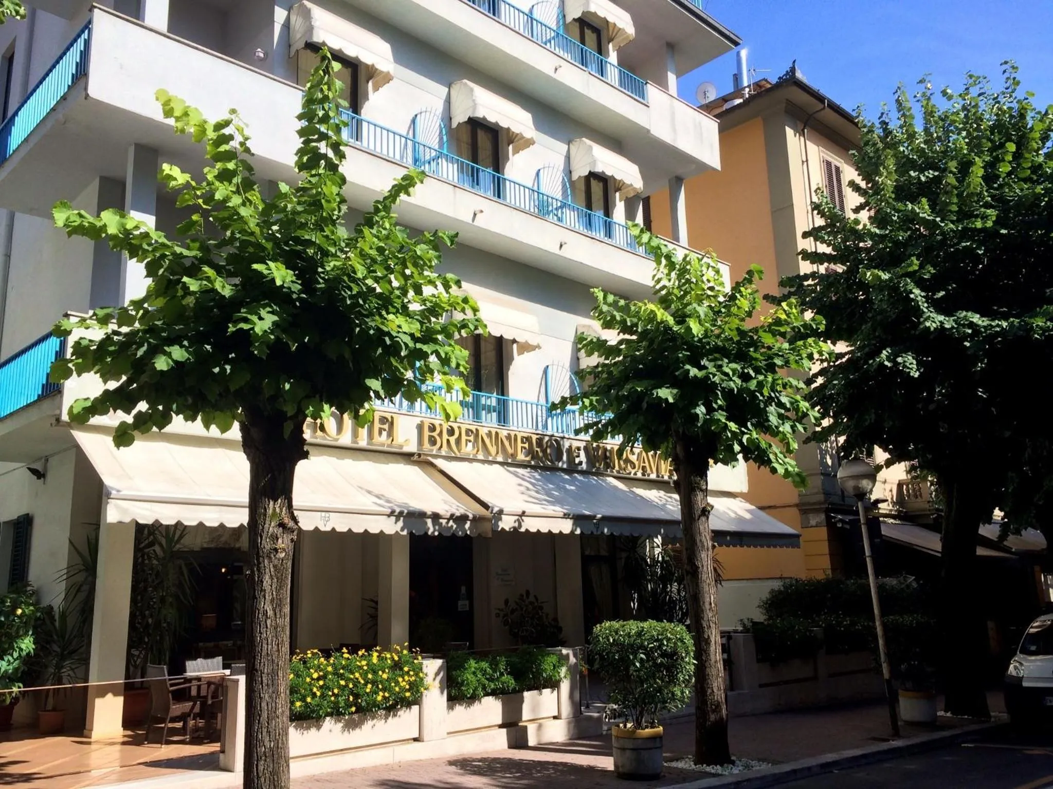 Facade/entrance in Hotel Brennero e Varsavia