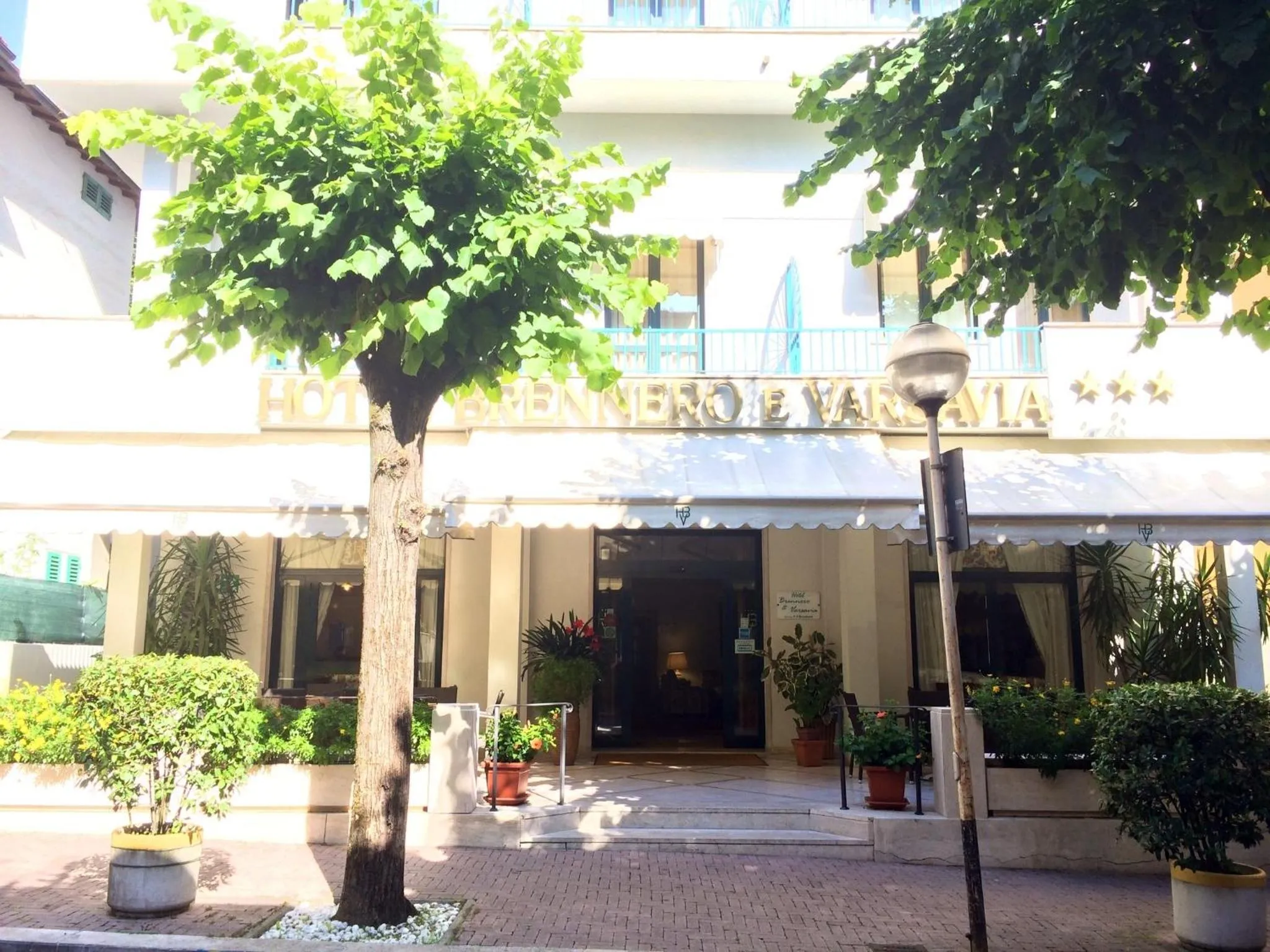 Facade/entrance in Hotel Brennero e Varsavia