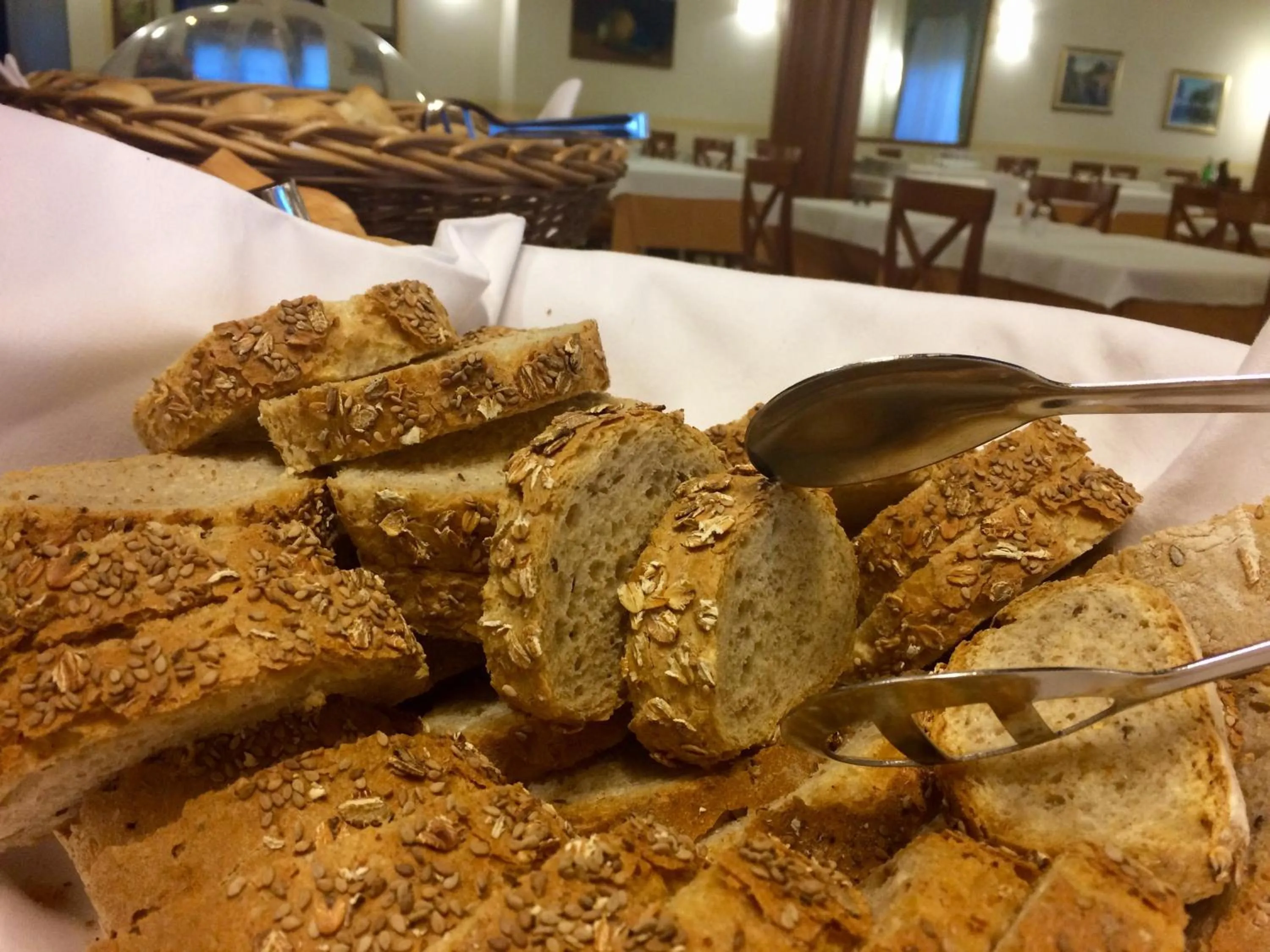 Continental breakfast in Hotel Brennero e Varsavia