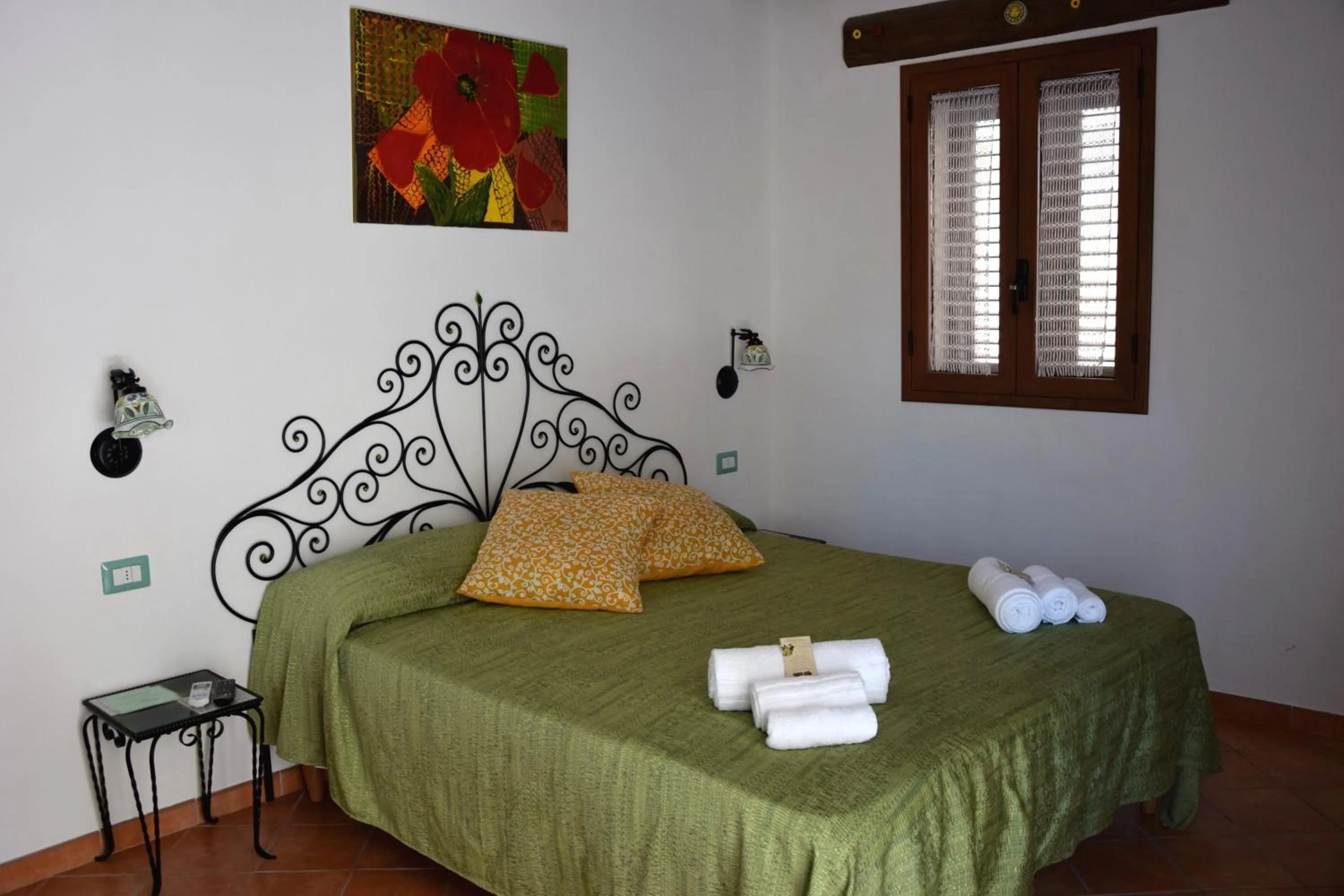 Bed in La Casa del Geko