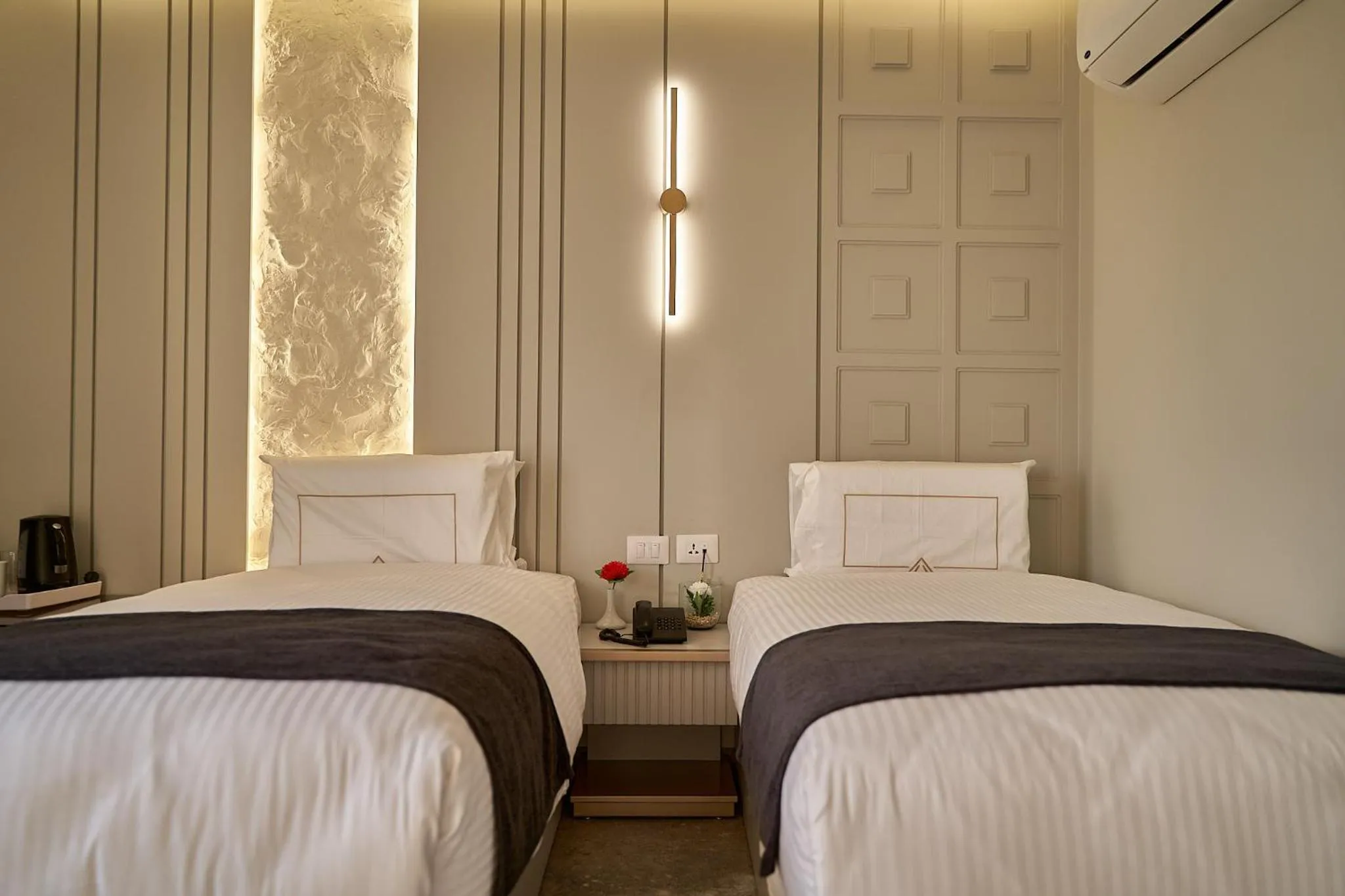 Twin Room in Pyramids Charm Hotel